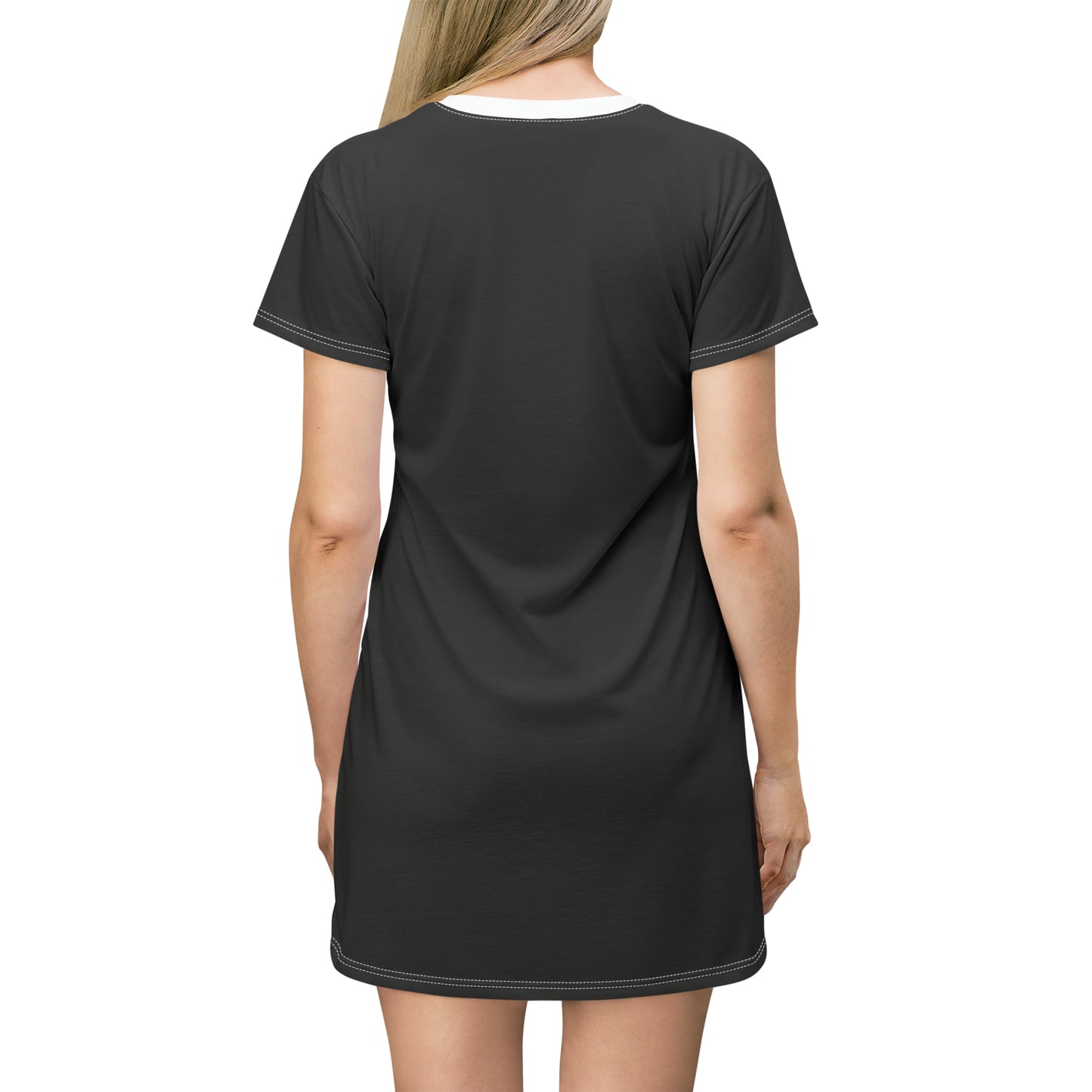W-F T-Shirt Dress (AOP)