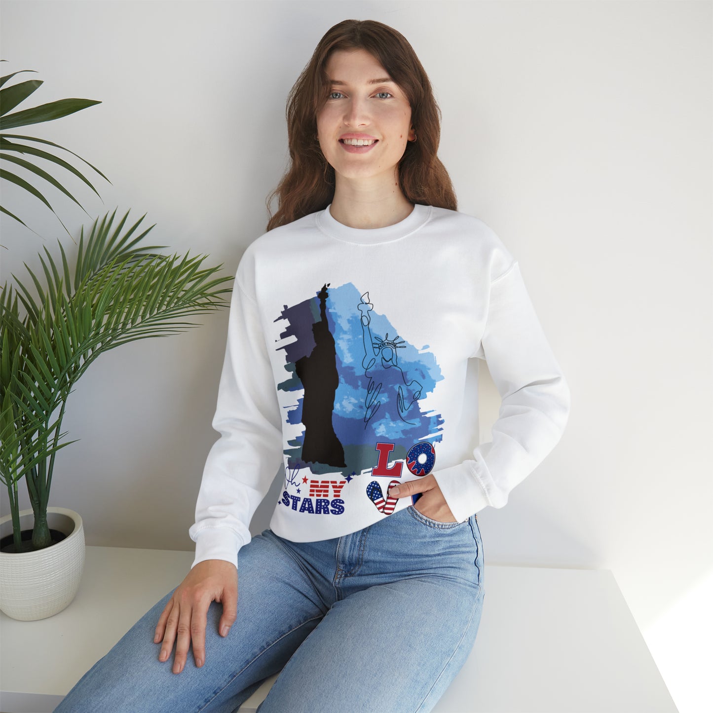 CP-Liberty Unisex Heavy Blend™ Crewneck Sweatshirt