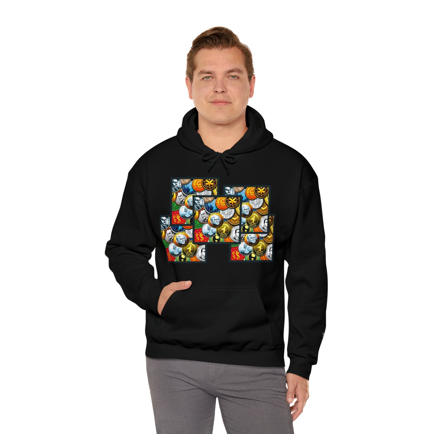 NINE Unisex Heavy Blend™ Hooded Sweatshirt