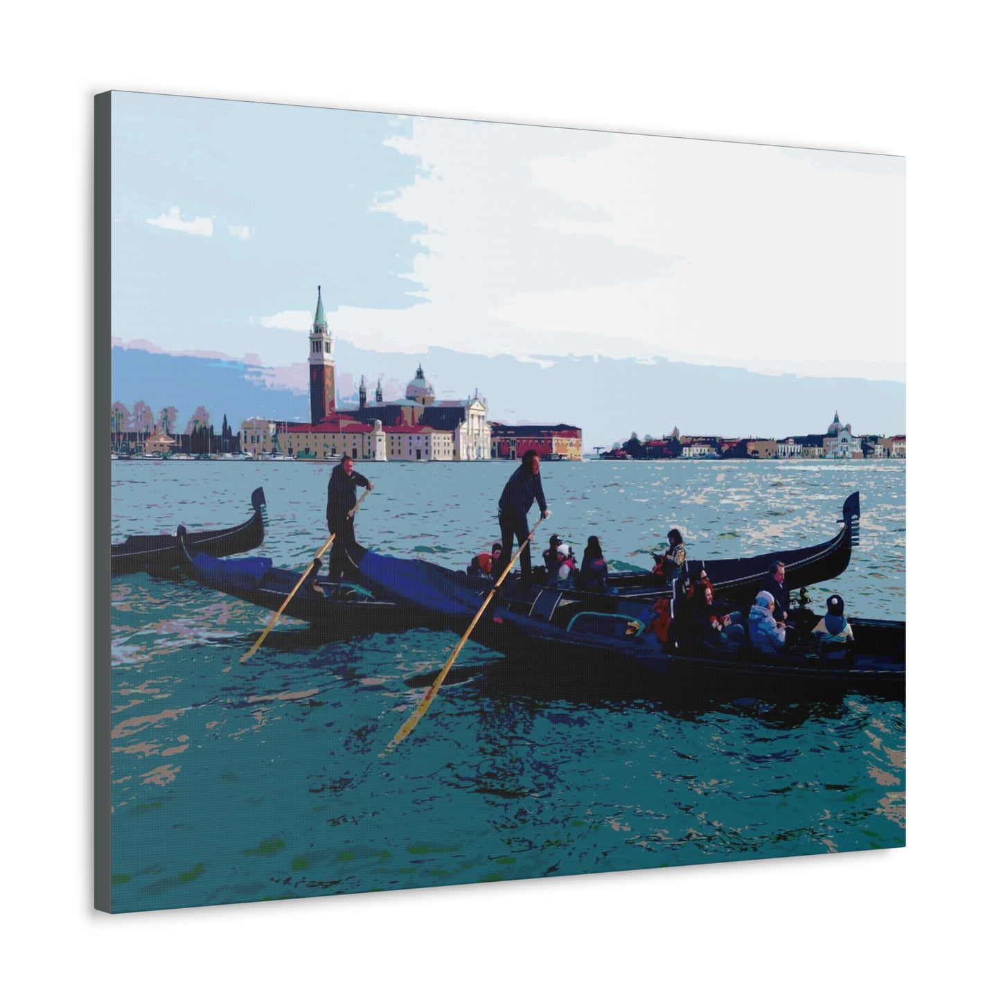 Boat-Venice-6 Canvas Gallery Wraps