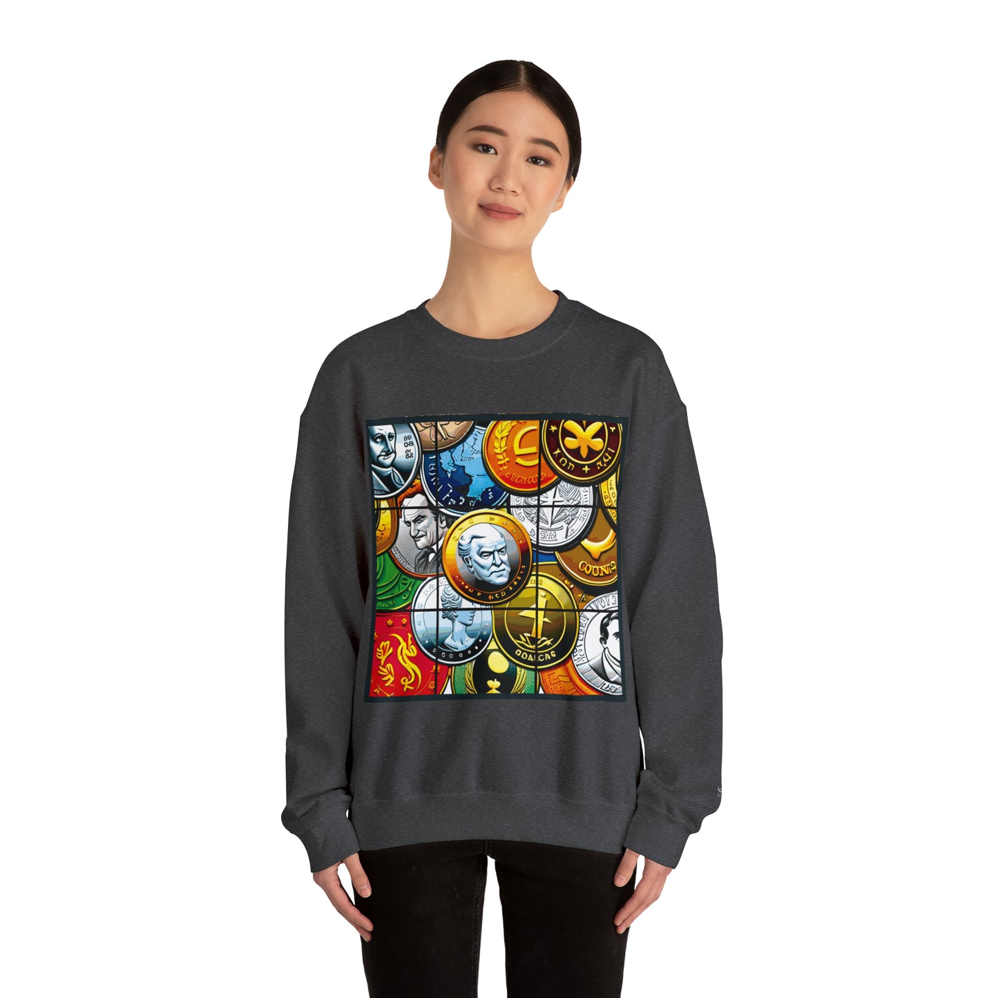 NINE Unisex Heavy Blend™ Crewneck Sweatshirt