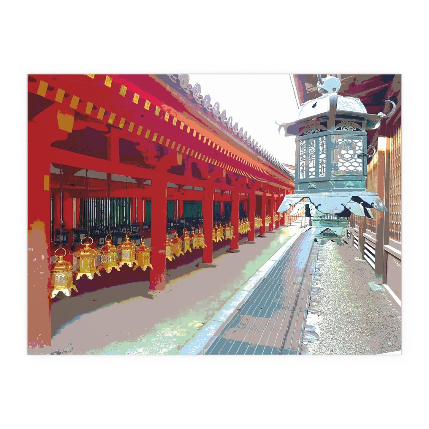 China-HP-2 Indoor and Outdoor Silk Posters