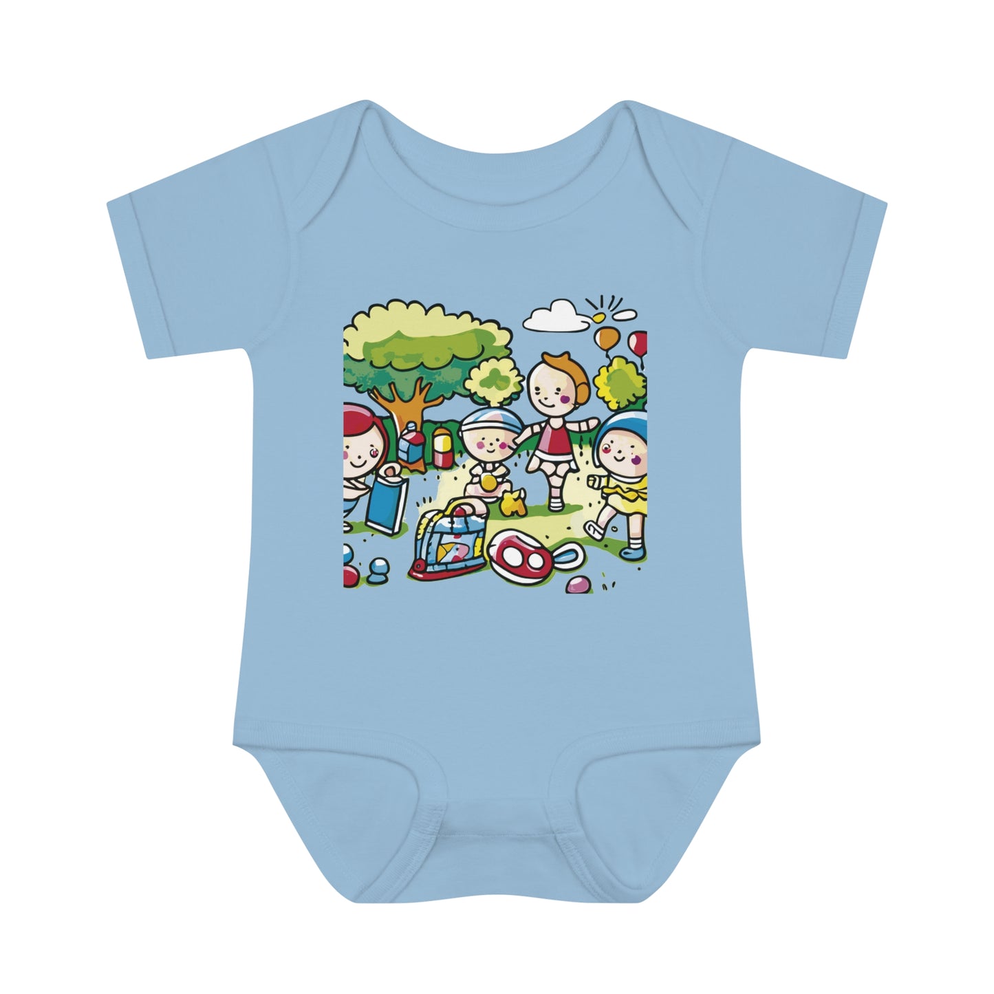 BB-38 Infant Baby Rib Bodysuit