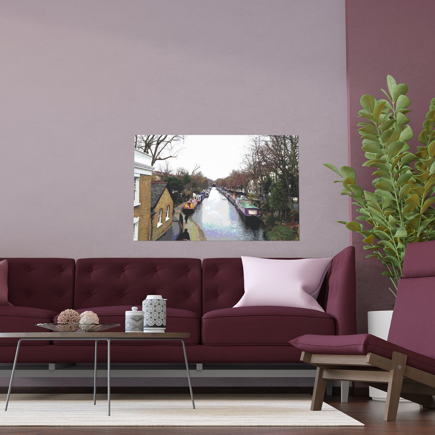 London-HP-3 Indoor and Outdoor Silk Posters