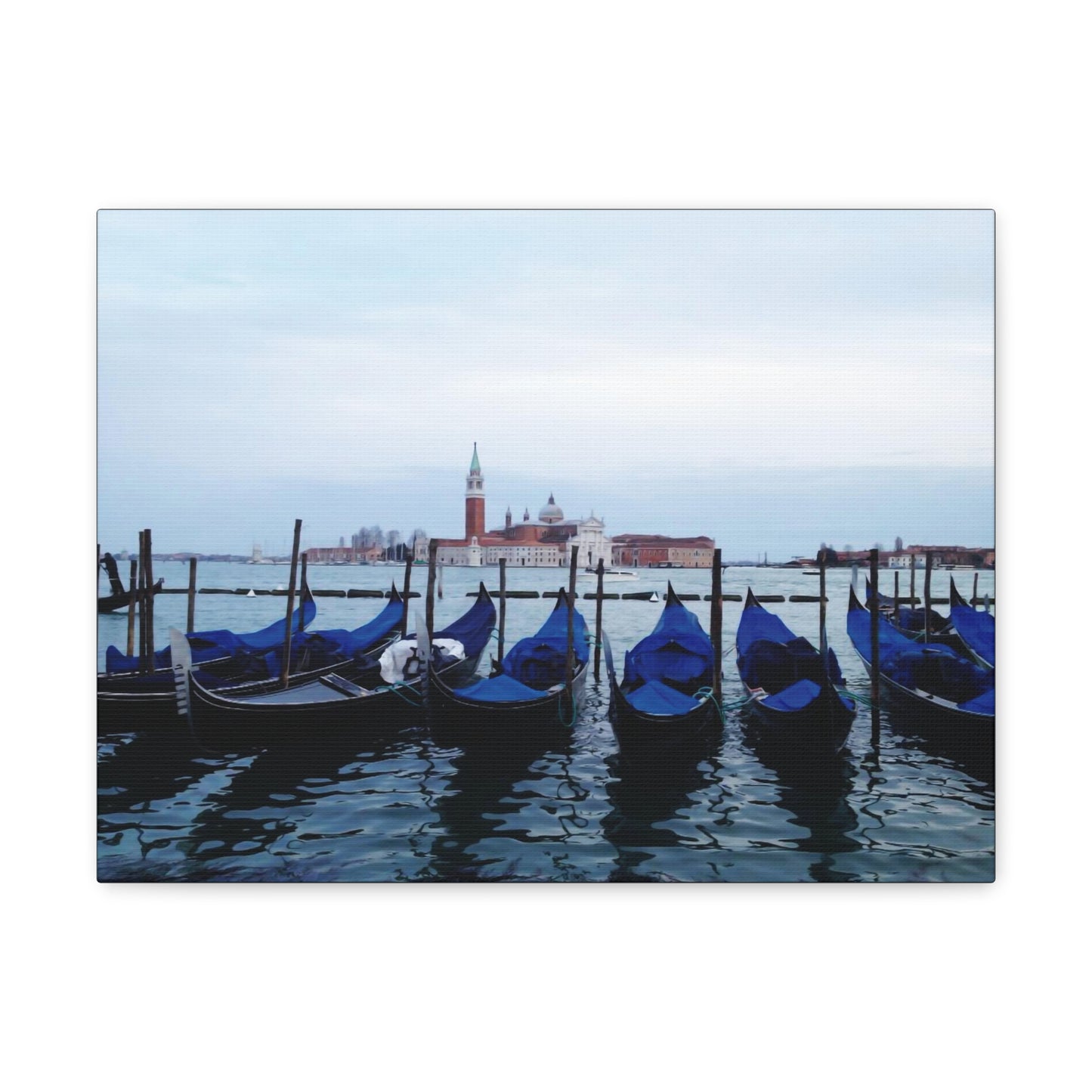 Boat-Venice Canvas Gallery Wraps