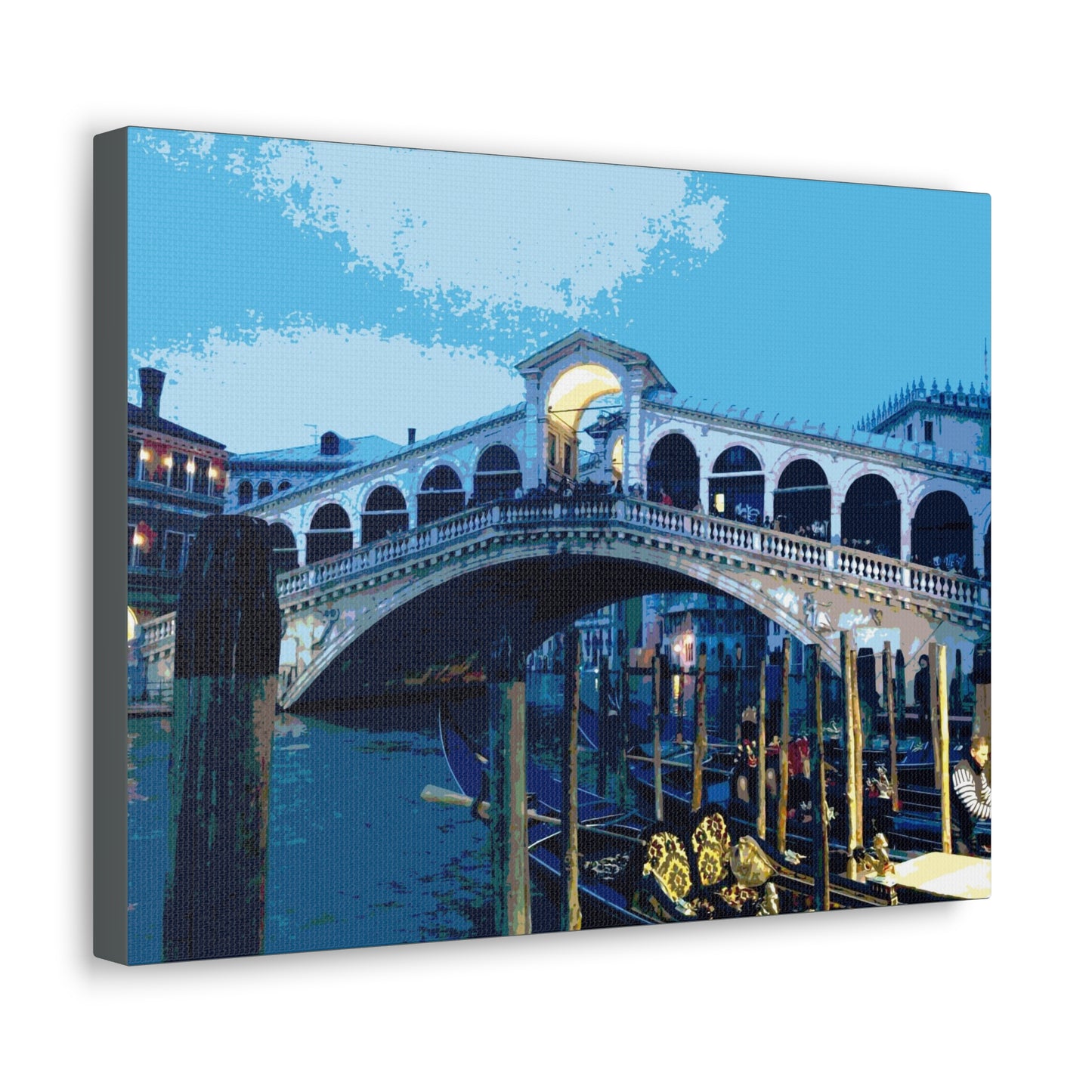 Boat-Venice-4 Canvas Gallery Wraps