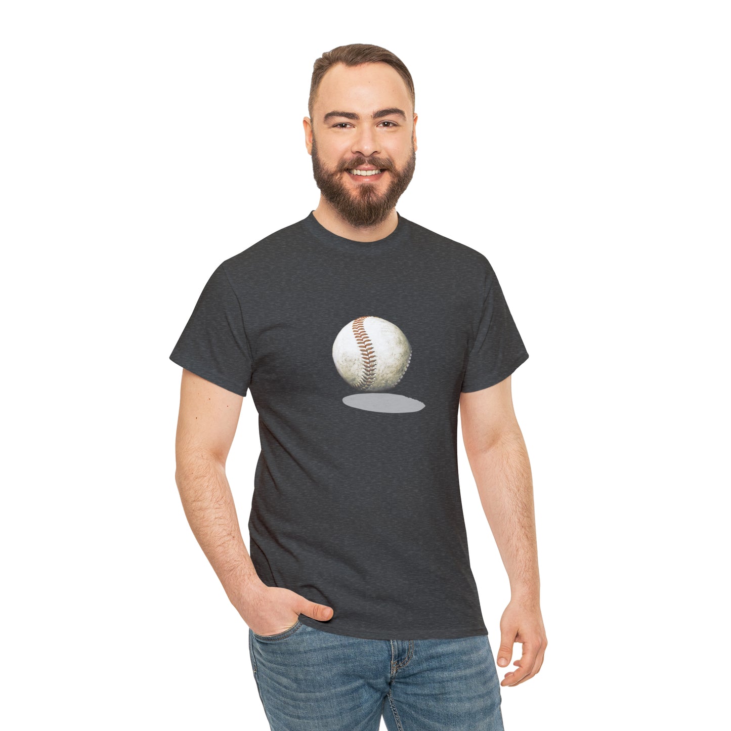 BaseBall Unisex Heavy Cotton Tee