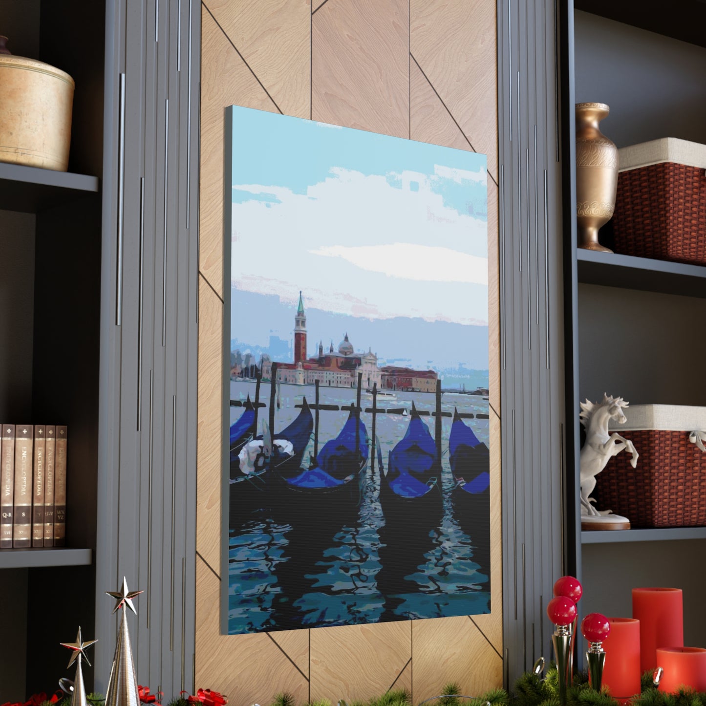 Boat Venice-8 Canvas Gallery Wraps