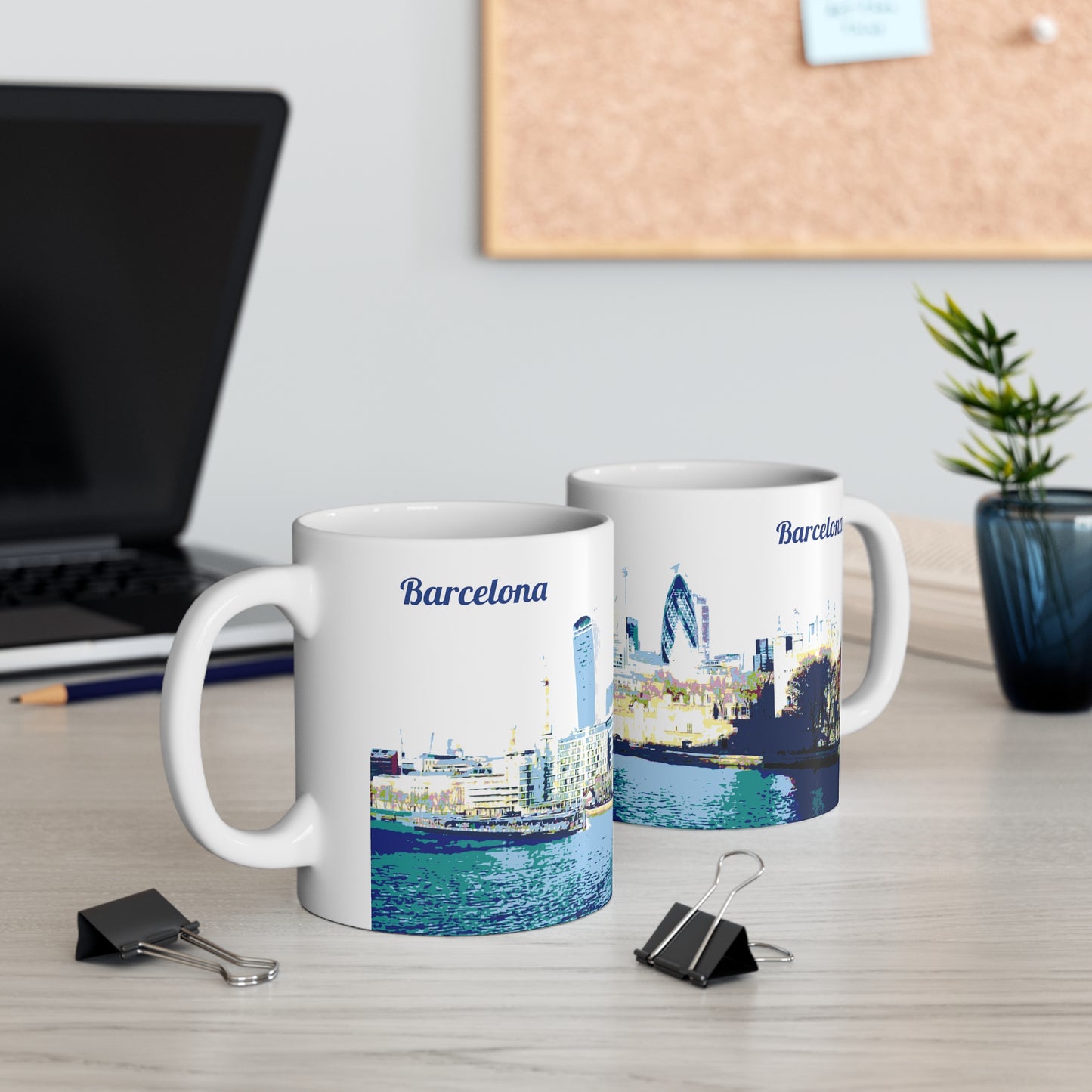 Barcelona-2 Ceramic Mug 11oz