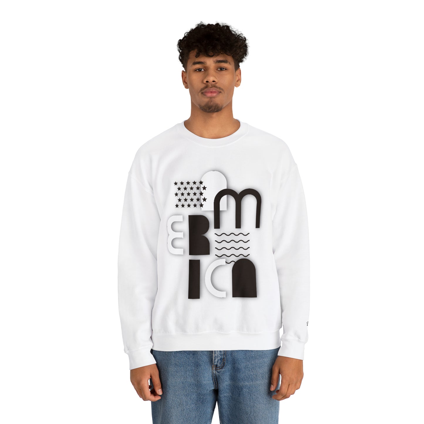 AMERICA Unisex Heavy Blend™ Crewneck Sweatshirt