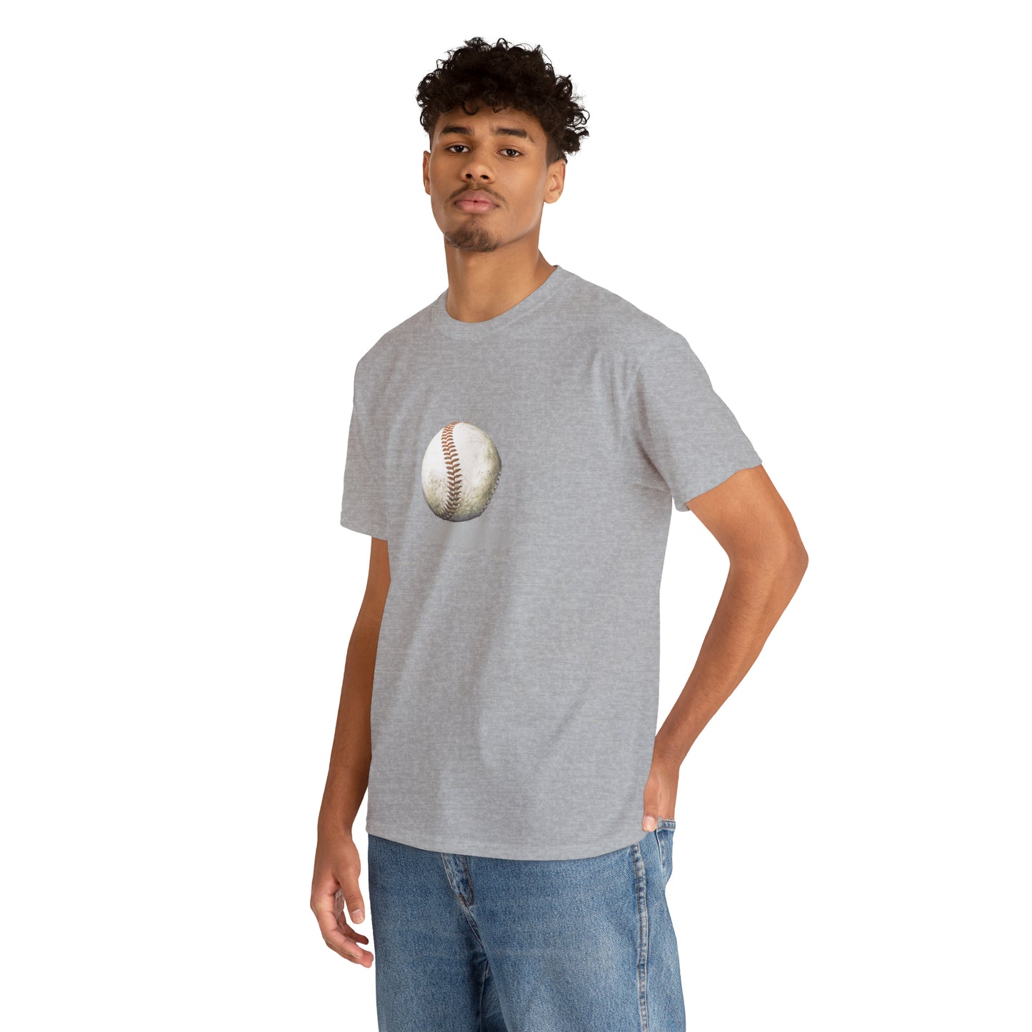 Baseball-2 Unisex Heavy Cotton Tee