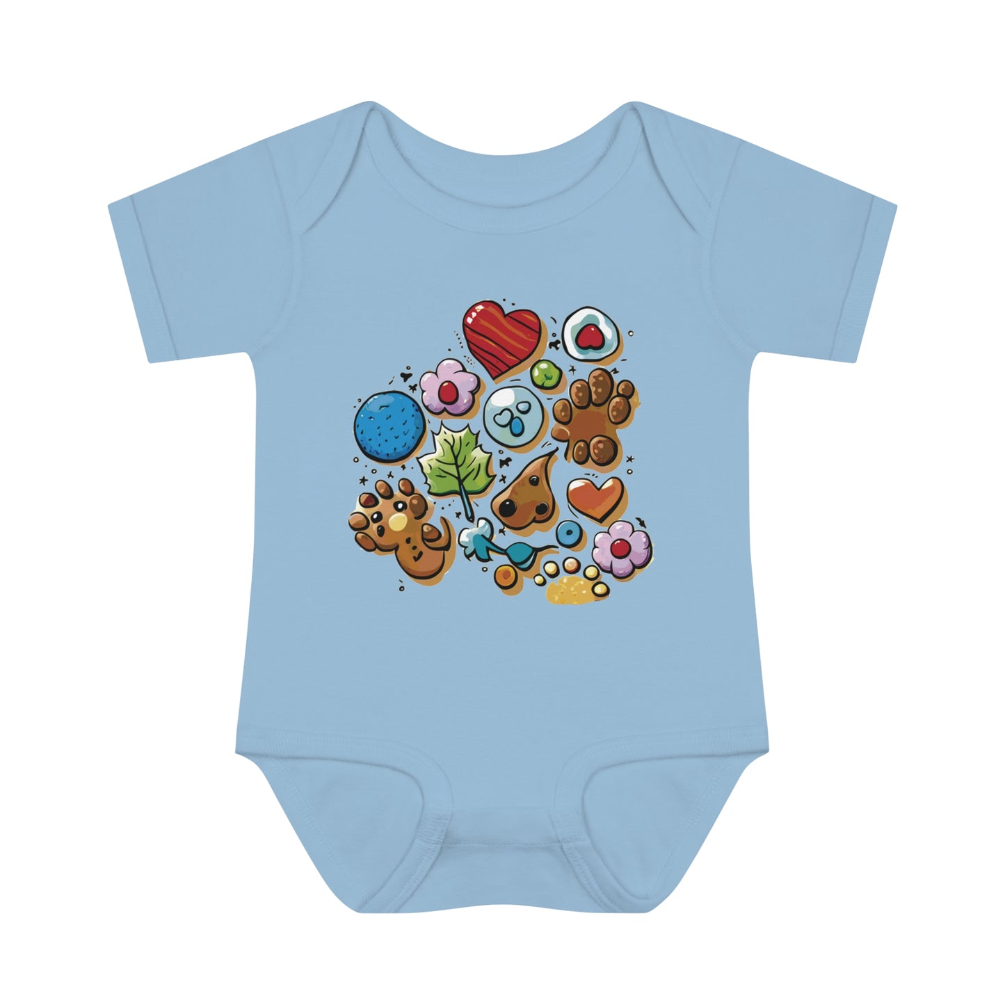 BB-19.1 Infant Baby Rib Bodysuit