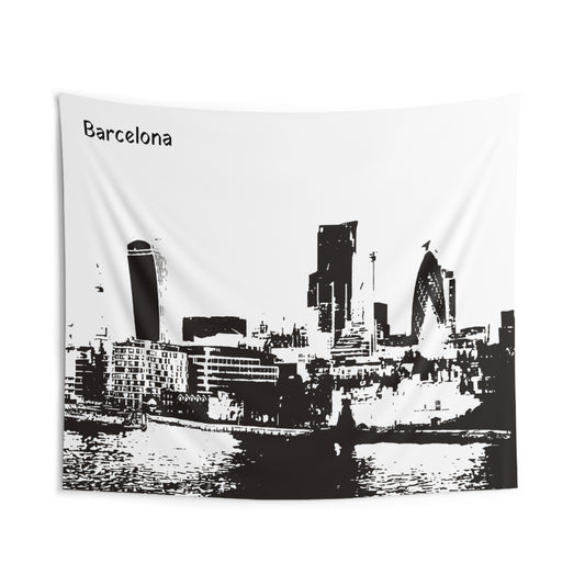 BarcelonaT Indoor Wall Tapestries