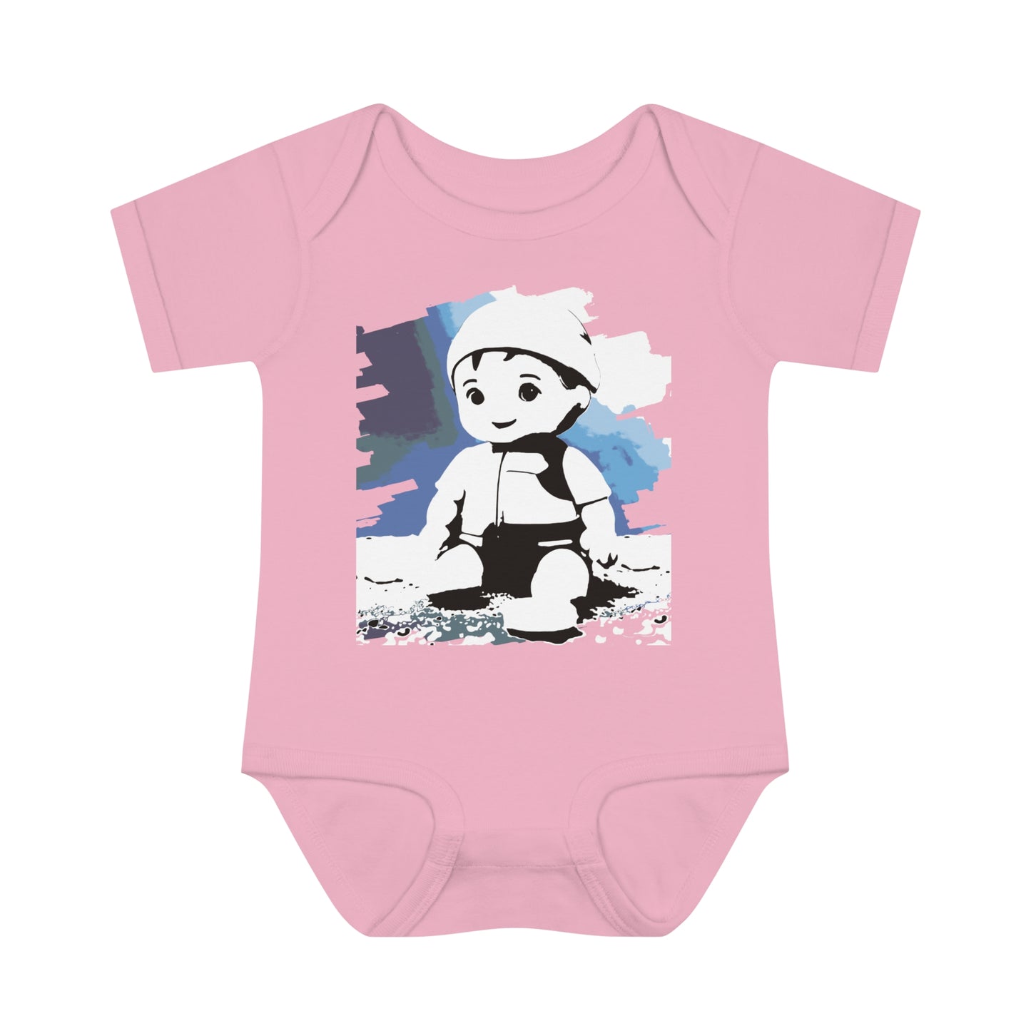 BB-46.2 Infant Baby Rib Bodysuit