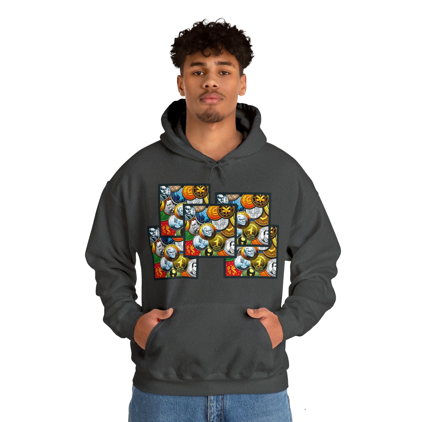 NINE Unisex Heavy Blend™ Hooded Sweatshirt