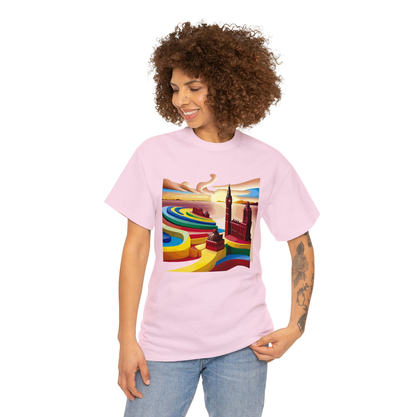 THREEp1 Unisex Heavy Cotton Tee