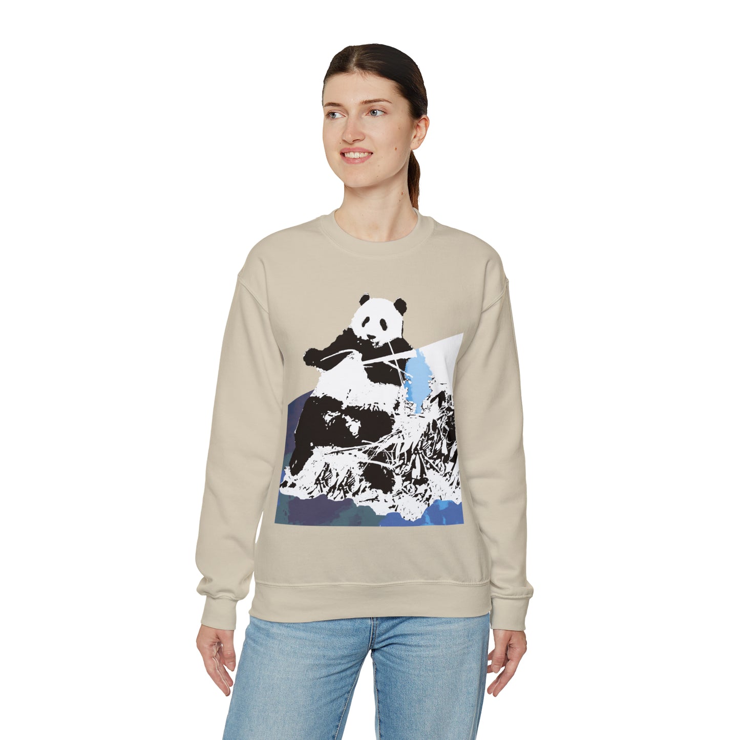 CP-Panda Unisex Heavy Blend™ Crewneck Sweatshirt