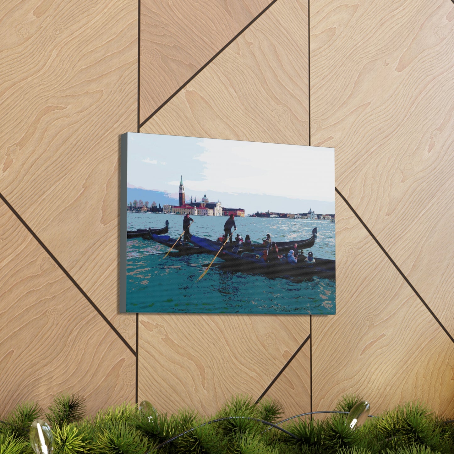 Boat-Venice-6 Canvas Gallery Wraps