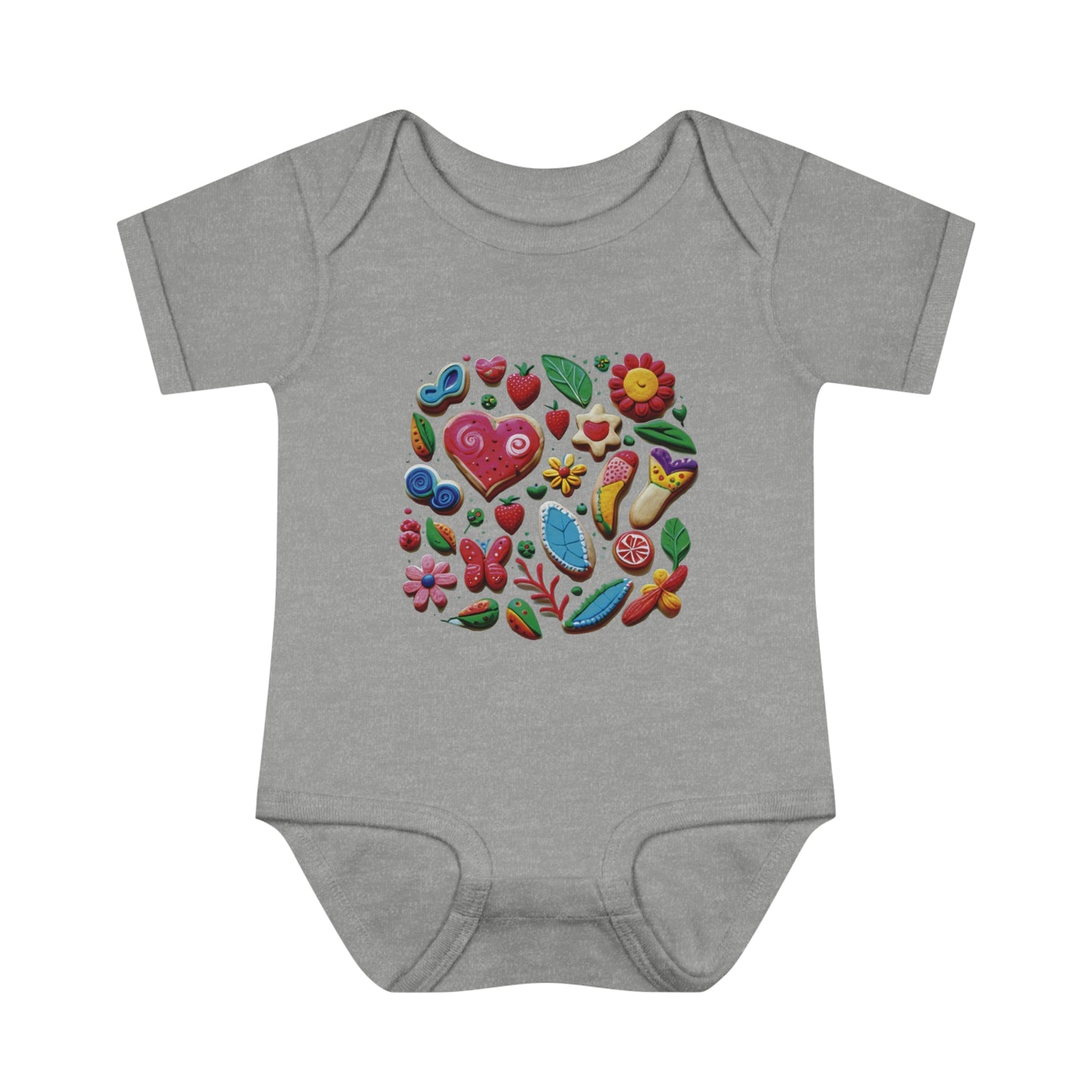 Body-3 Infant Baby Rib Bodysuit