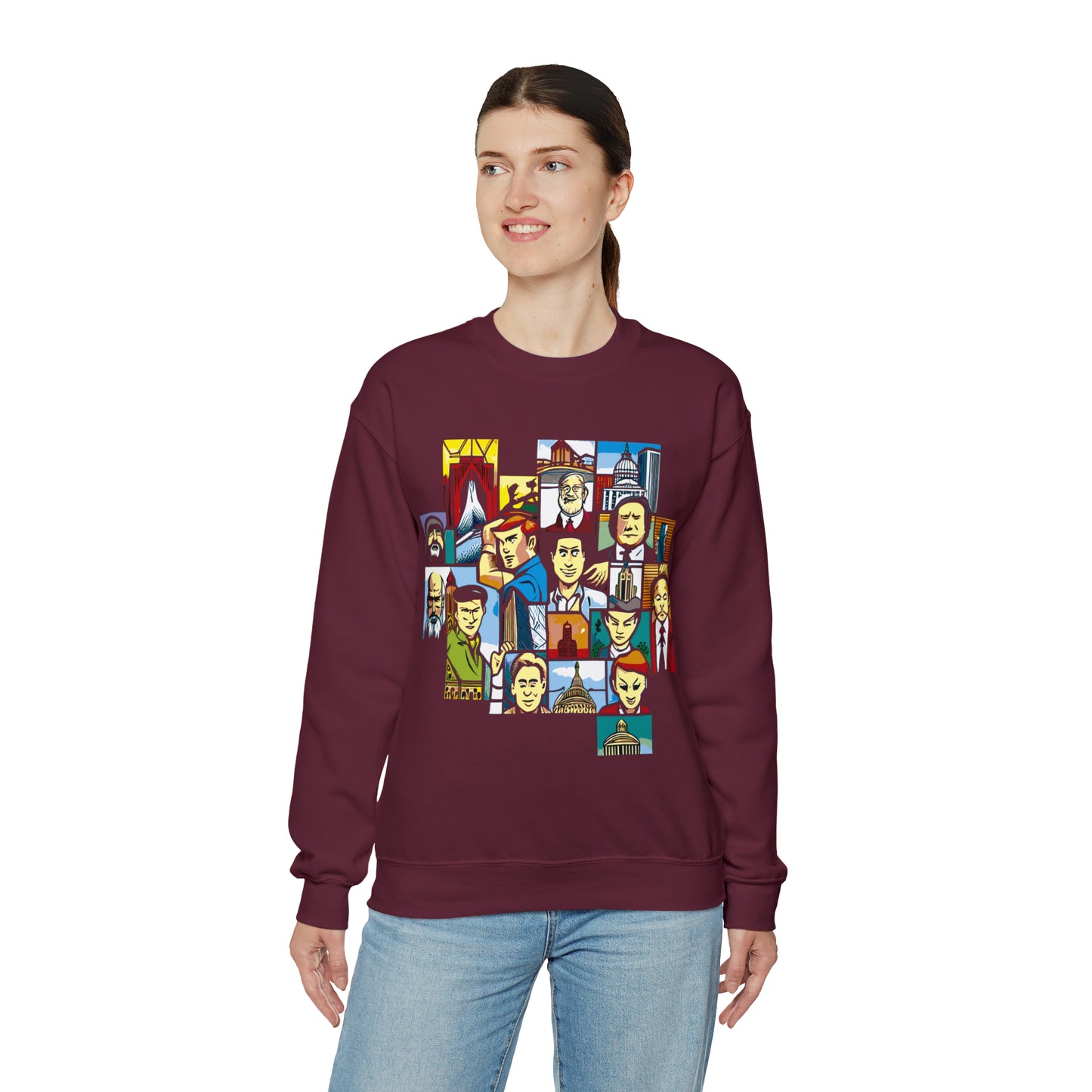 NINETEENp1 Unisex Heavy Blend™ Crewneck Sweatshirt