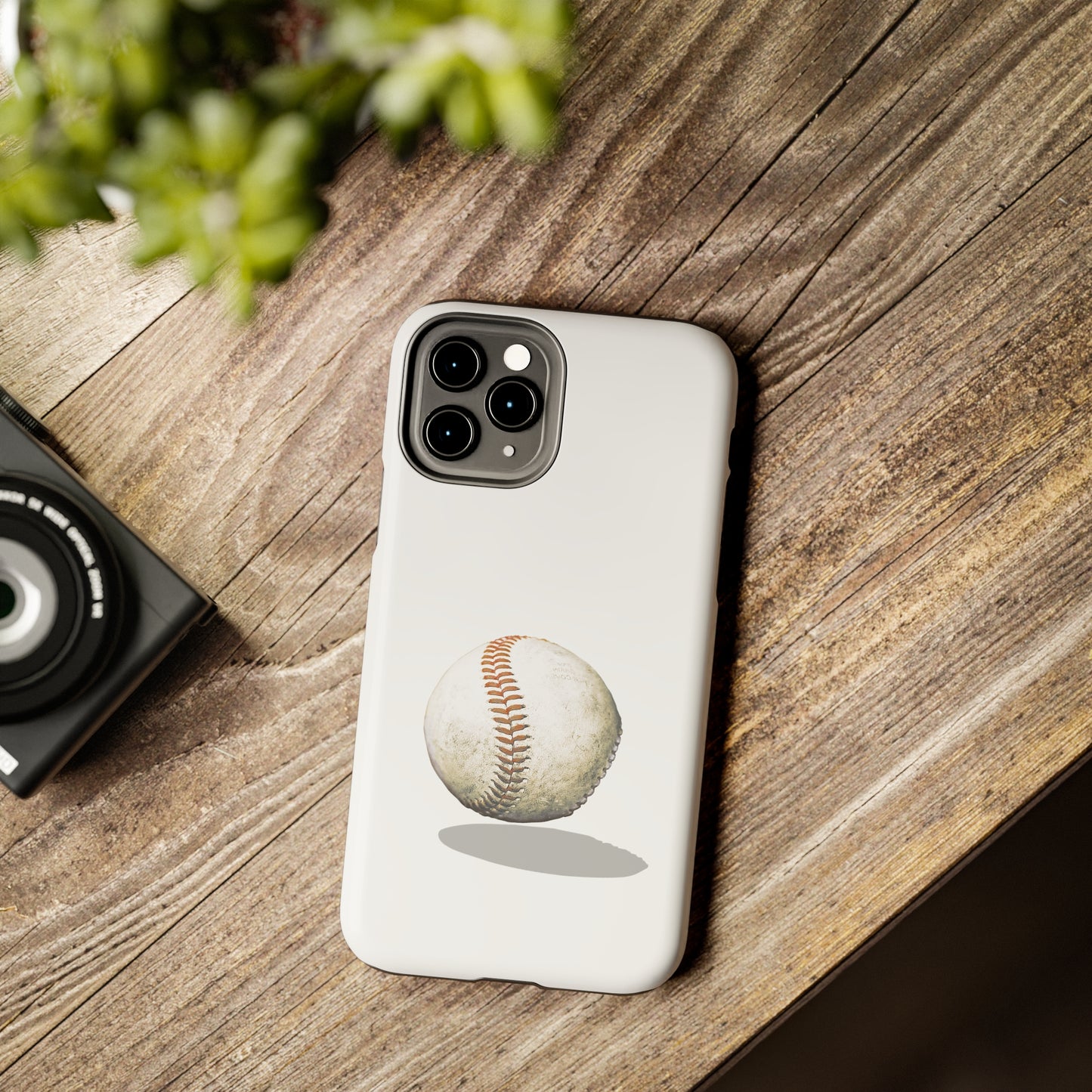 BaseBall-2 Tough iPhone Cases