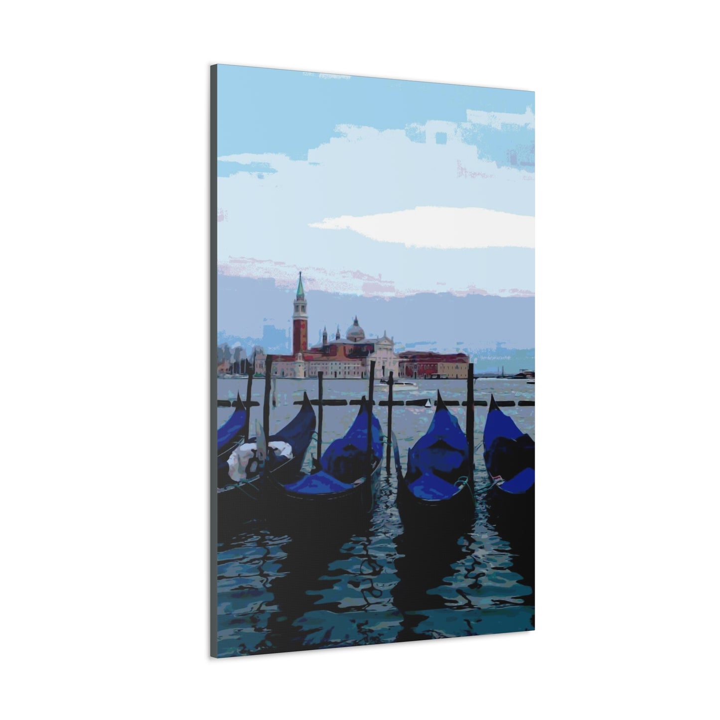 Boat Venice-8 Canvas Gallery Wraps