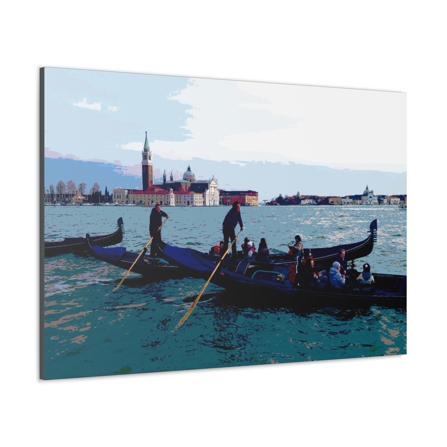 Boat-Venice-6 Canvas Gallery Wraps