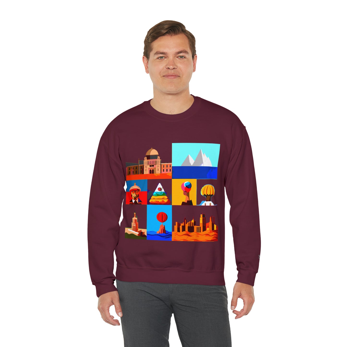 SIXp1 Unisex Heavy Blend™ Crewneck Sweatshirt