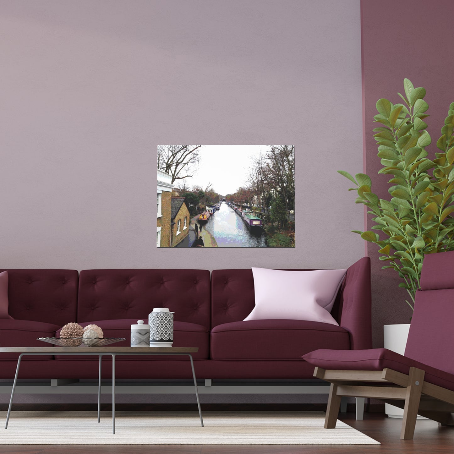 London-HP-3 Indoor and Outdoor Silk Posters