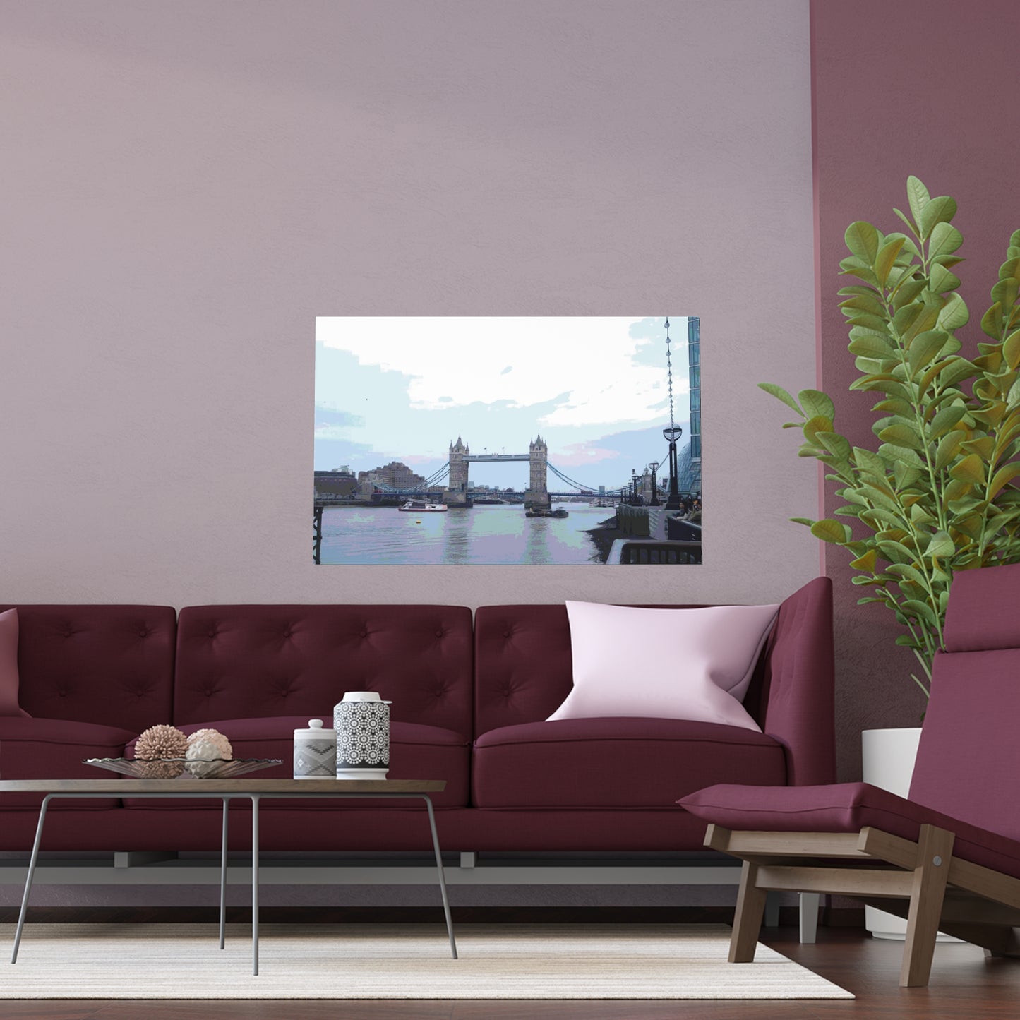 London-HP-5 Indoor and Outdoor Silk Posters