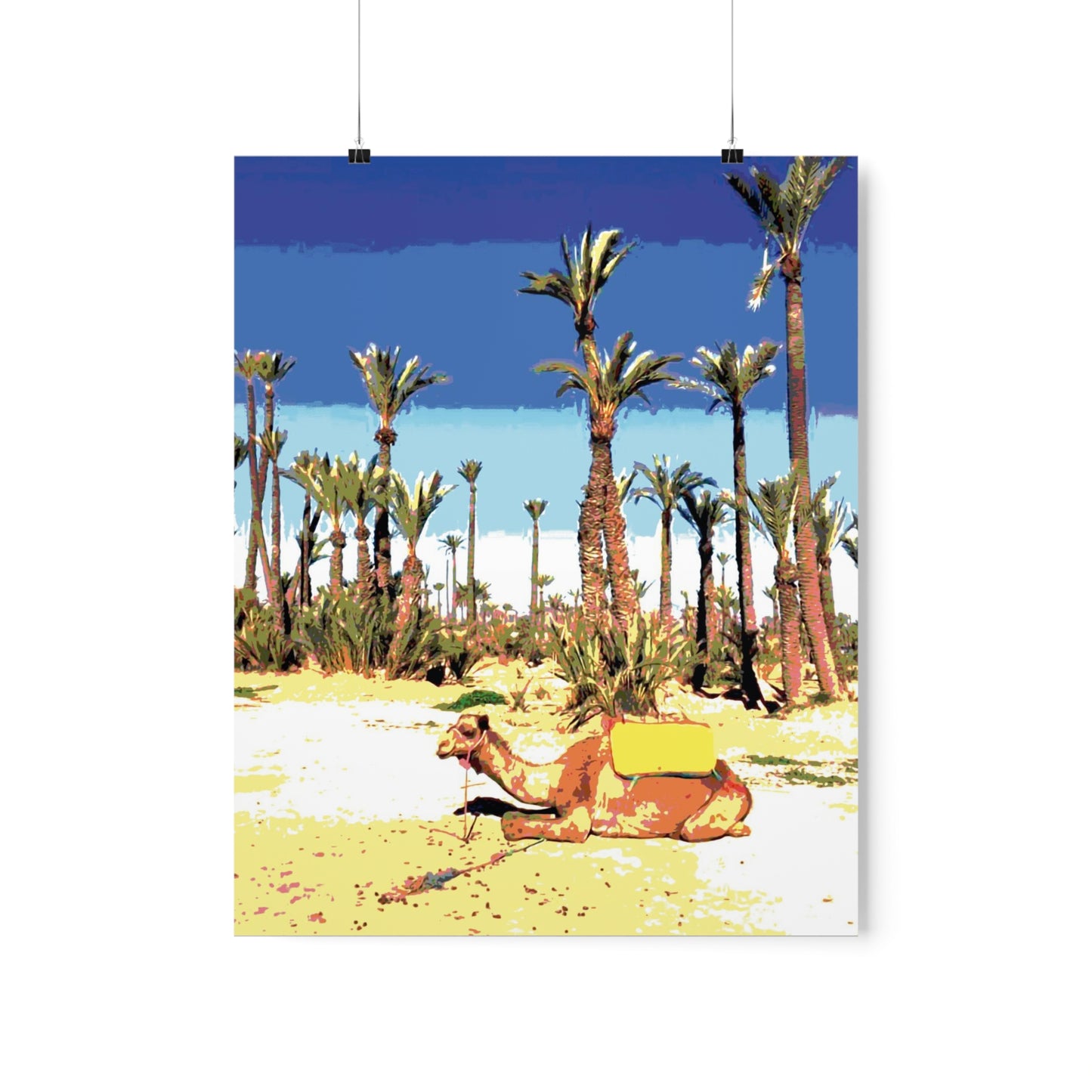 Desert-4 Premium Matte Vertical Posters