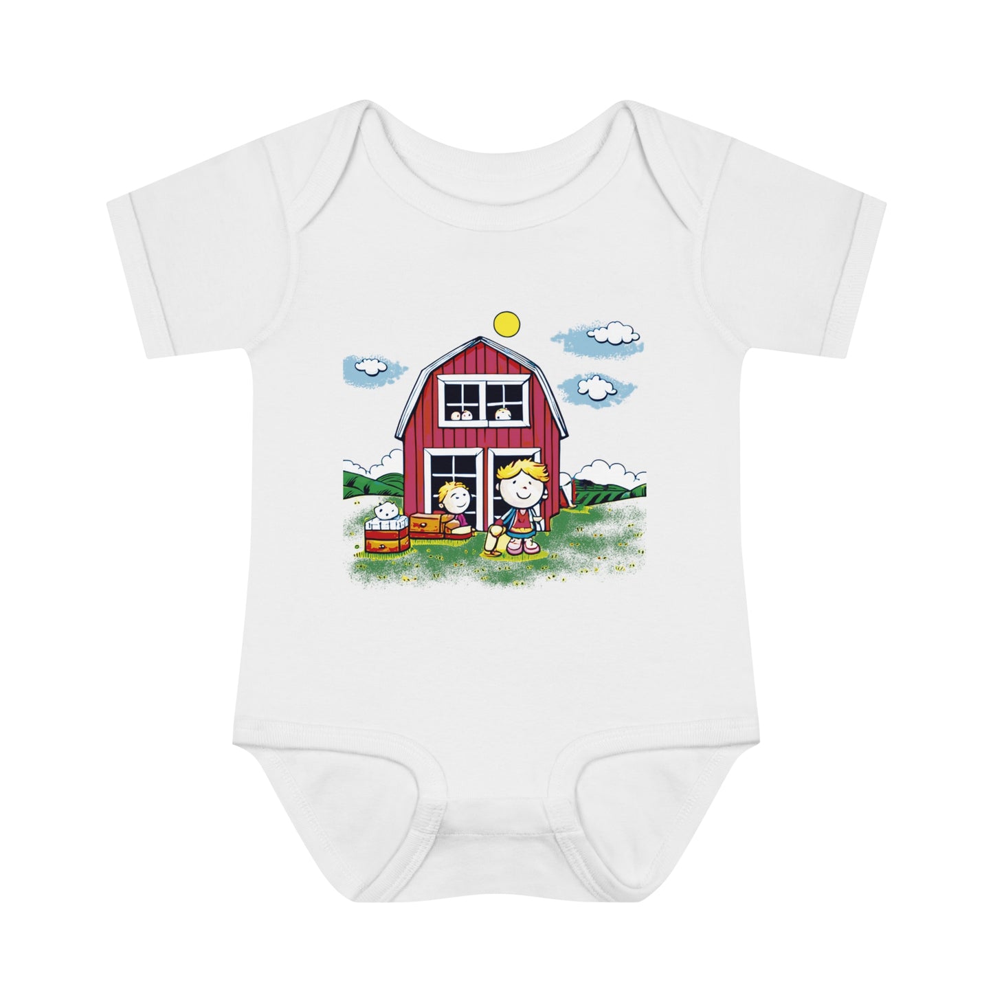 BB-9.1 Infant Baby Rib Bodysuit