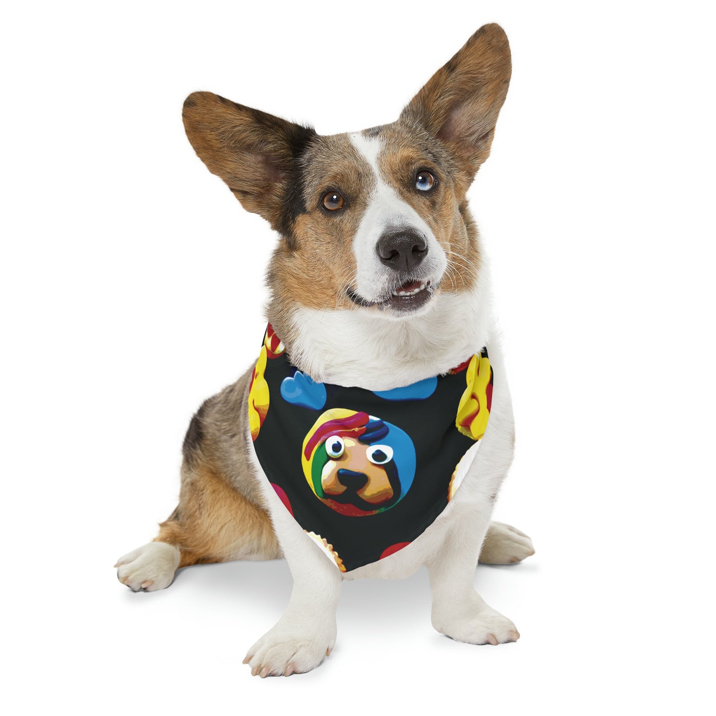 Pets-12.1 Dog/Cat Pet Bandana Collar