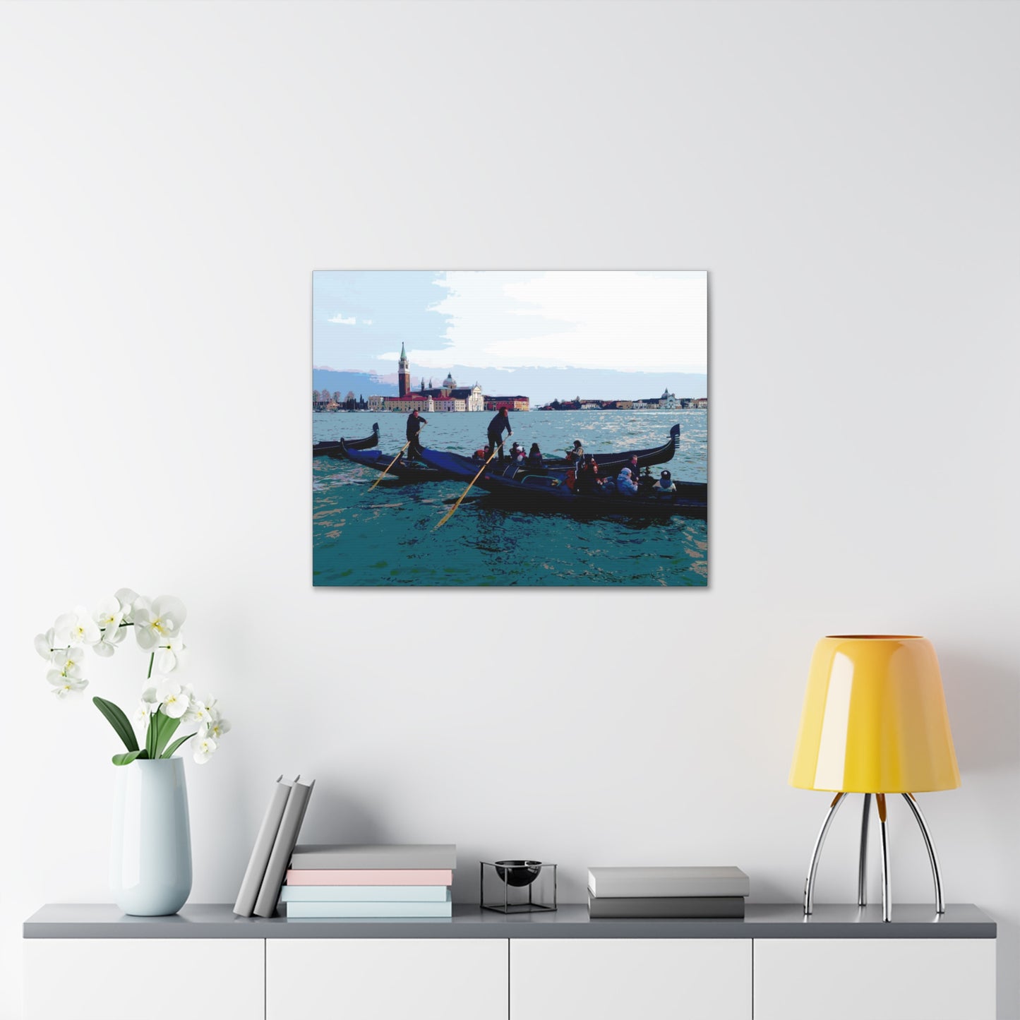 Boat-Venice-6 Canvas Gallery Wraps