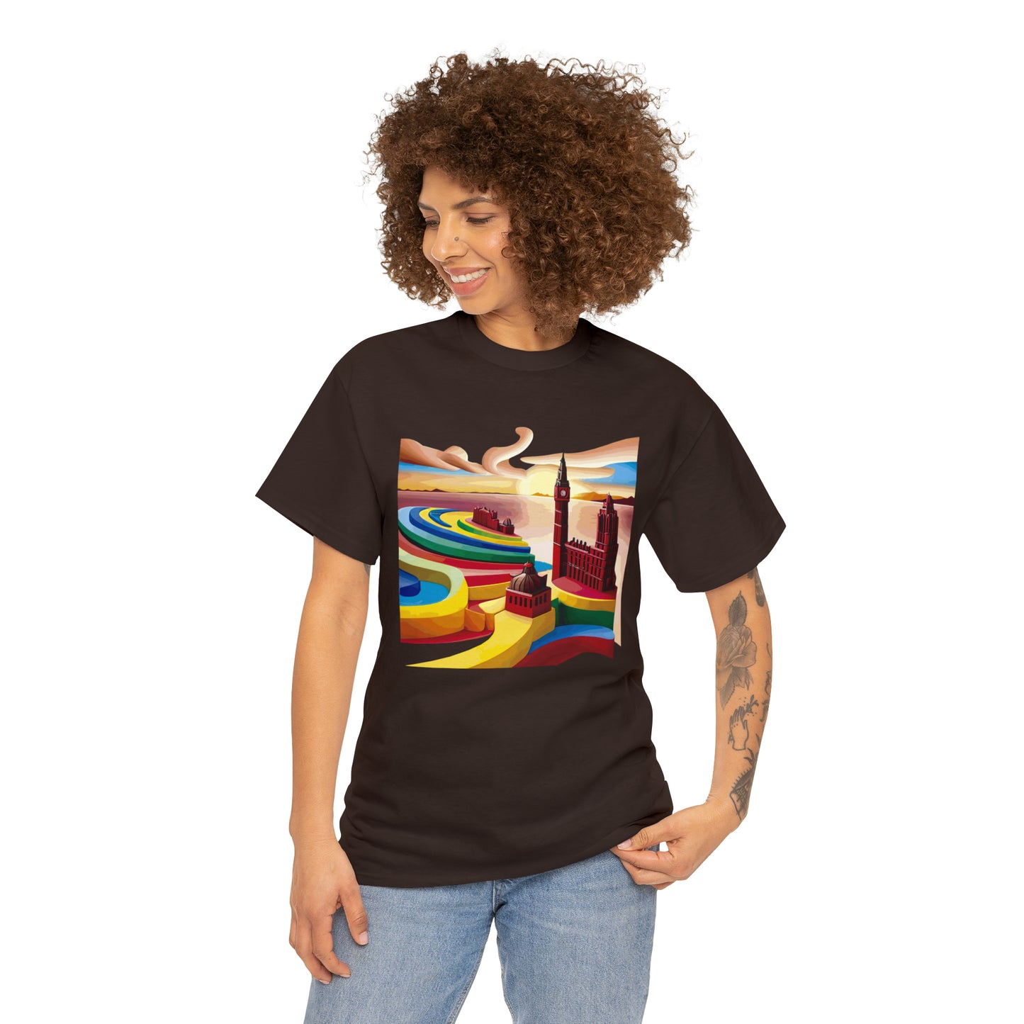 THREEp1 Unisex Heavy Cotton Tee