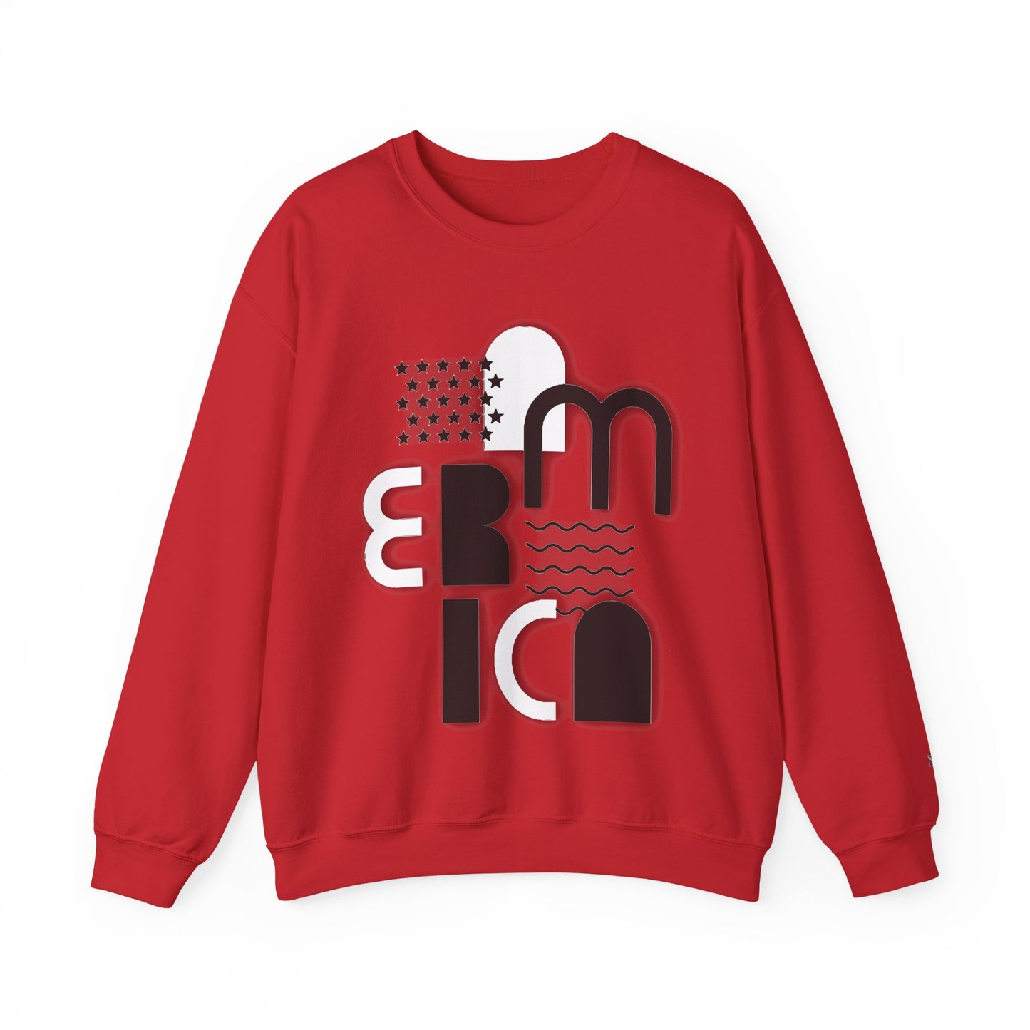 % AMERICA Unisex Heavy Blend™ Crewneck Sweatshirt