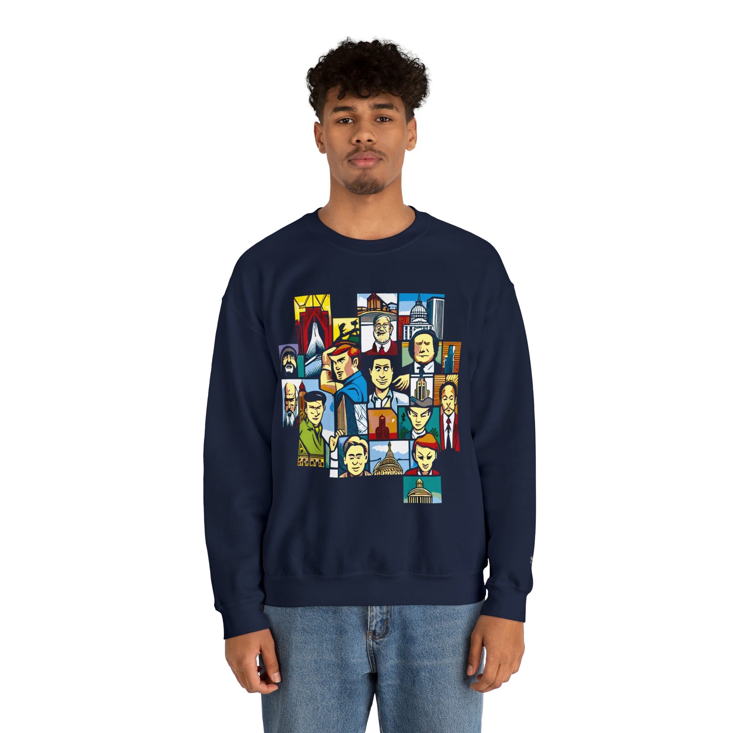 NINETEENp1 Unisex Heavy Blend™ Crewneck Sweatshirt