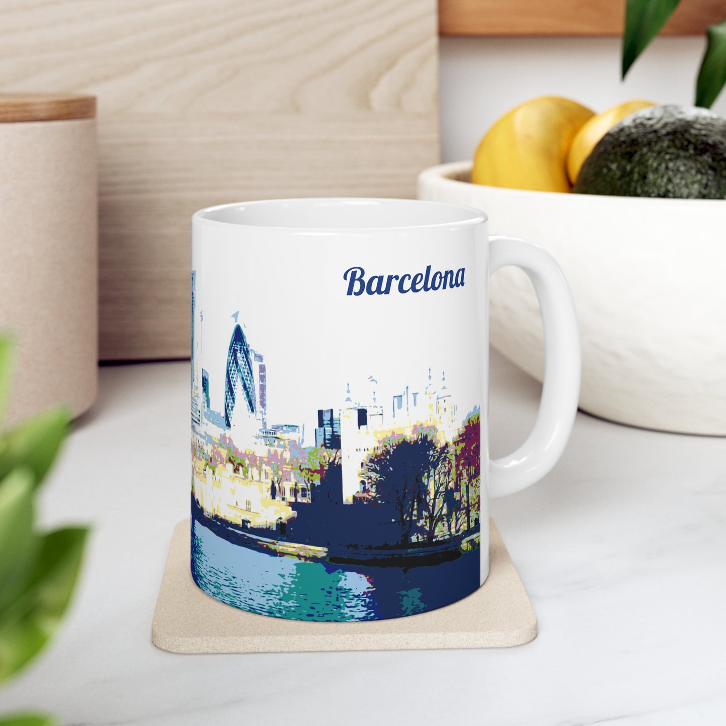 Barcelona-2 Ceramic Mug 11oz