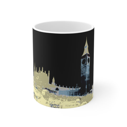 London-3 Ceramic Mug 11oz