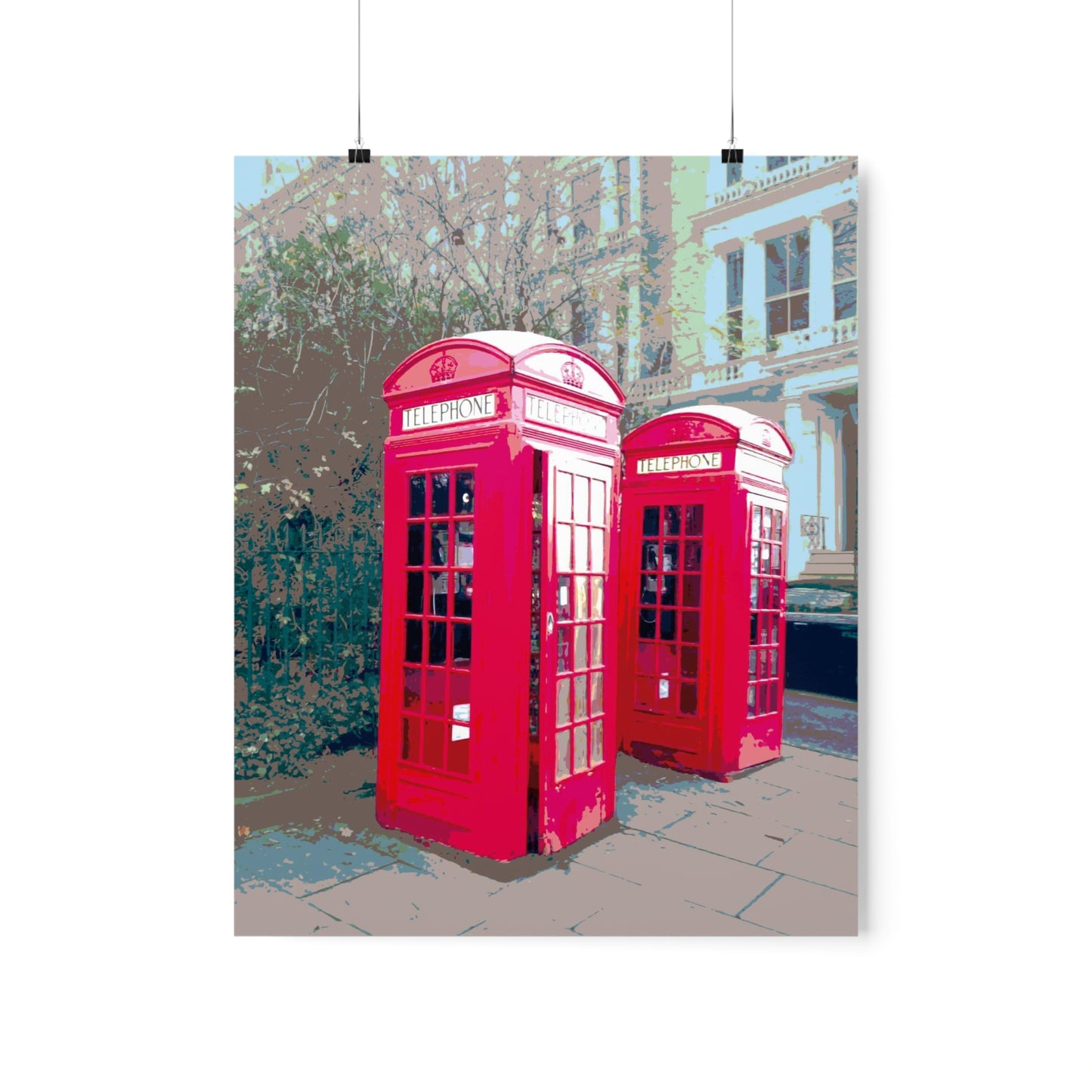 London-5 Premium Matte Vertical Posters