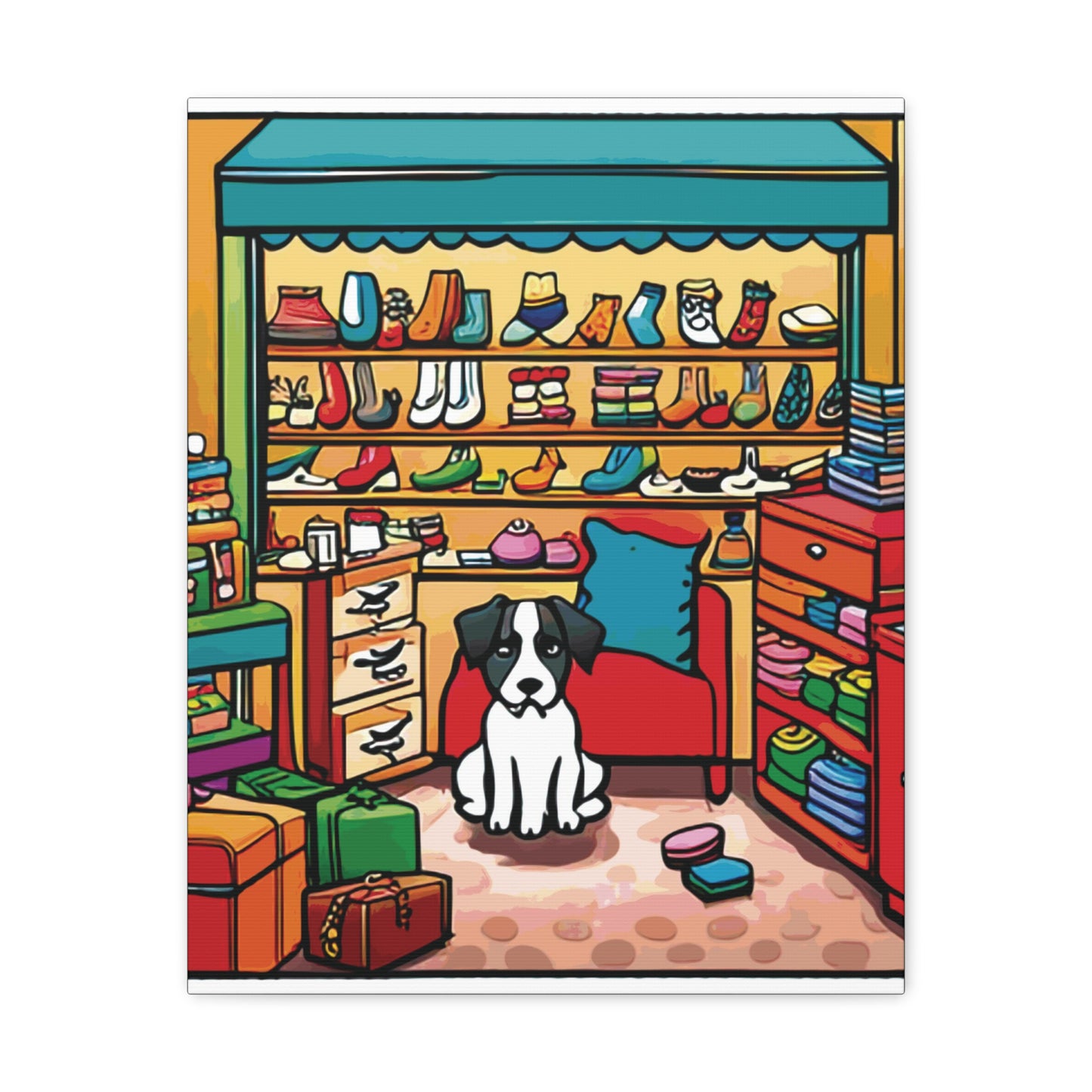 Pets 64 Canvas Gallery Wraps