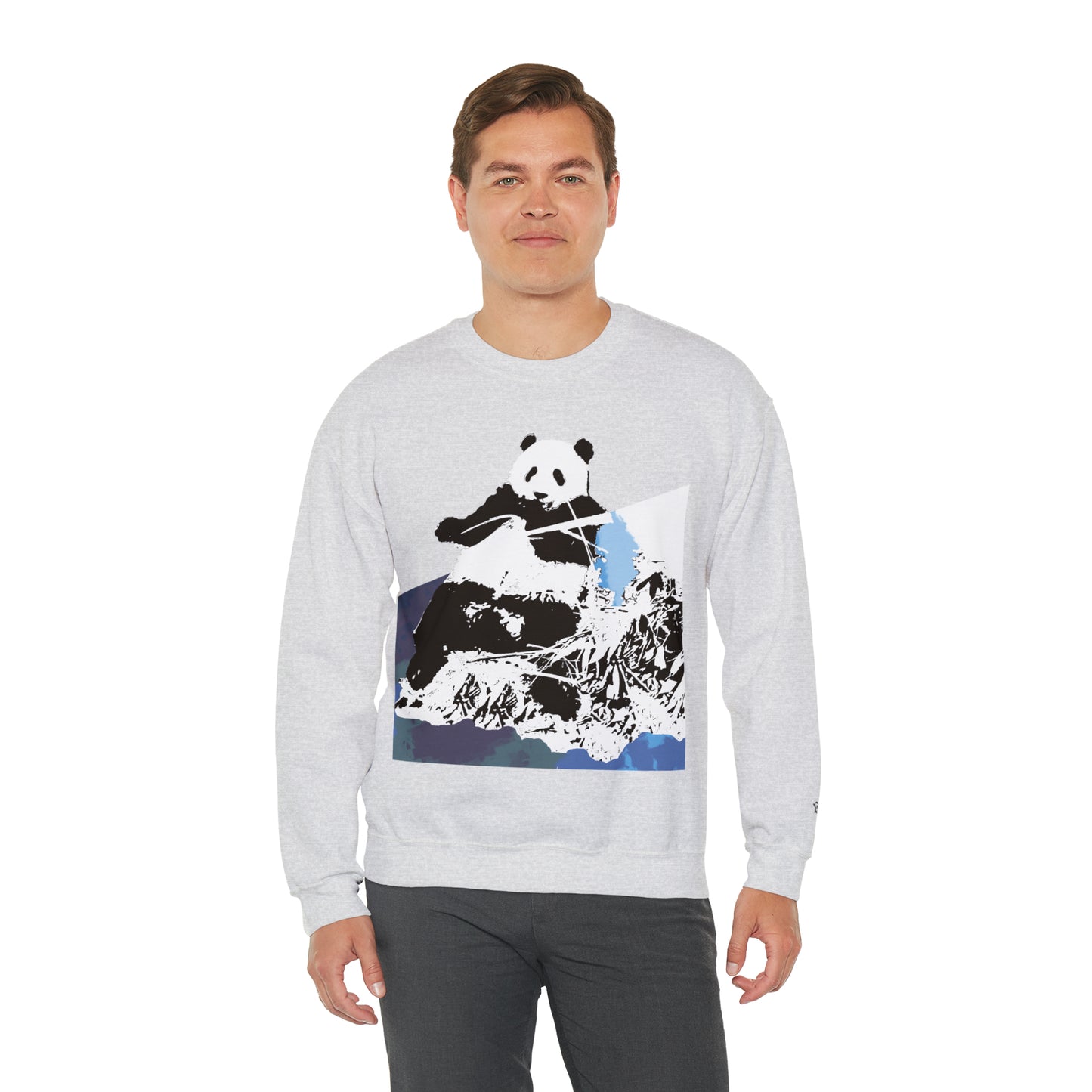 CP-Panda Unisex Heavy Blend™ Crewneck Sweatshirt