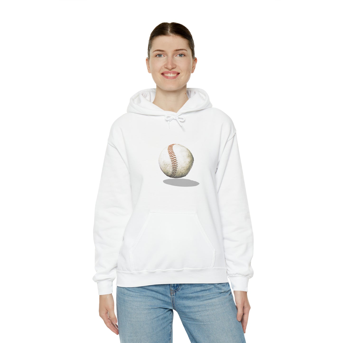 BaseBall-2 Unisex Heavy Blend™ Hooded Sweatshirt