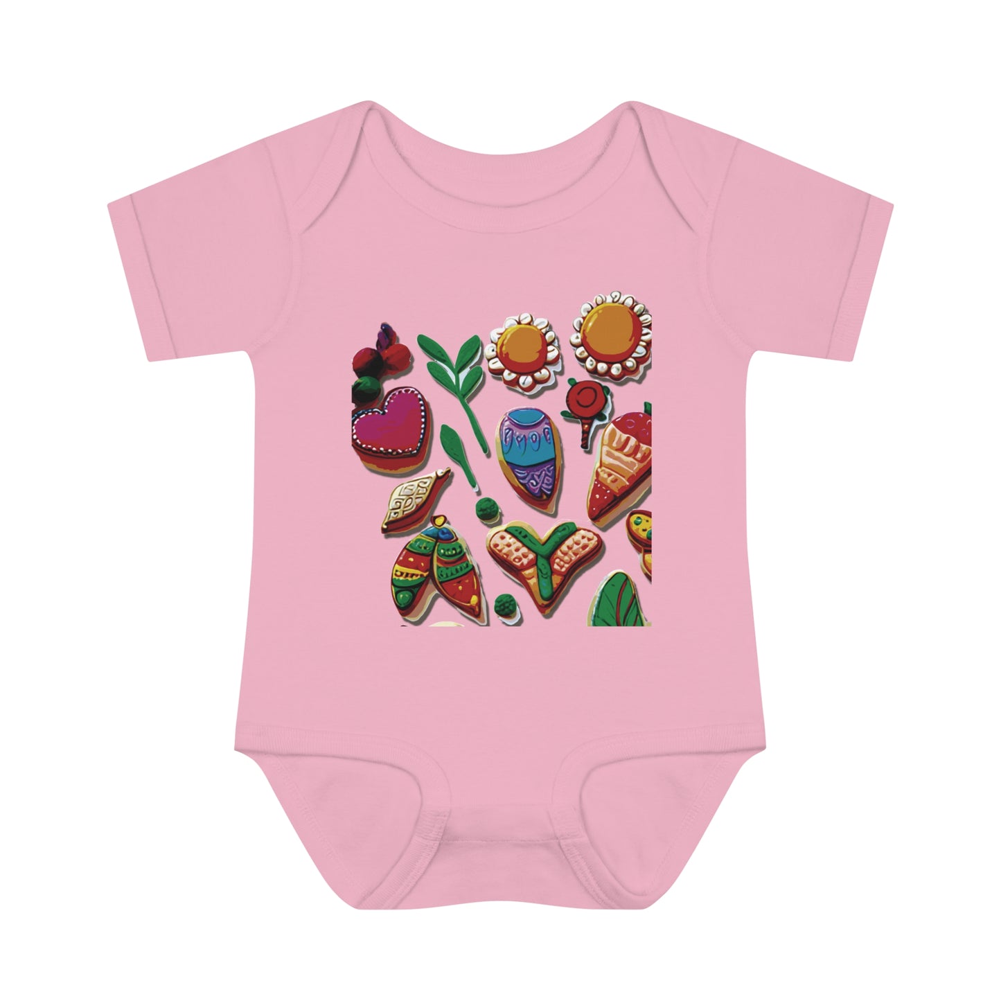 BB-21.1 Infant Baby Rib Bodysuit