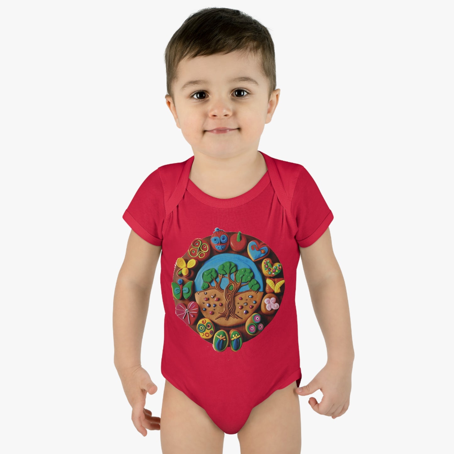 BB-34 Infant Baby Rib Bodysuit