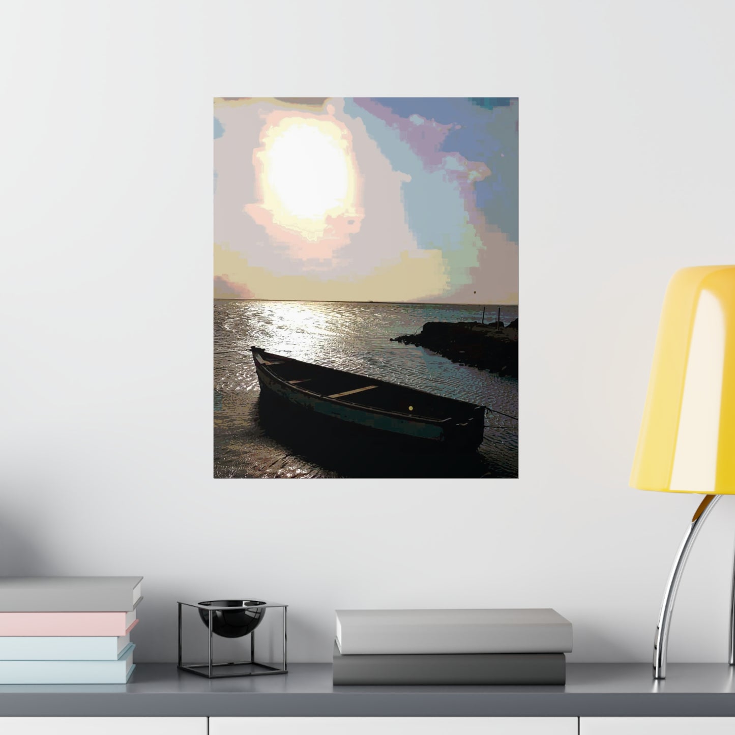 BoatCol-4 Premium Matte Vertical Posters