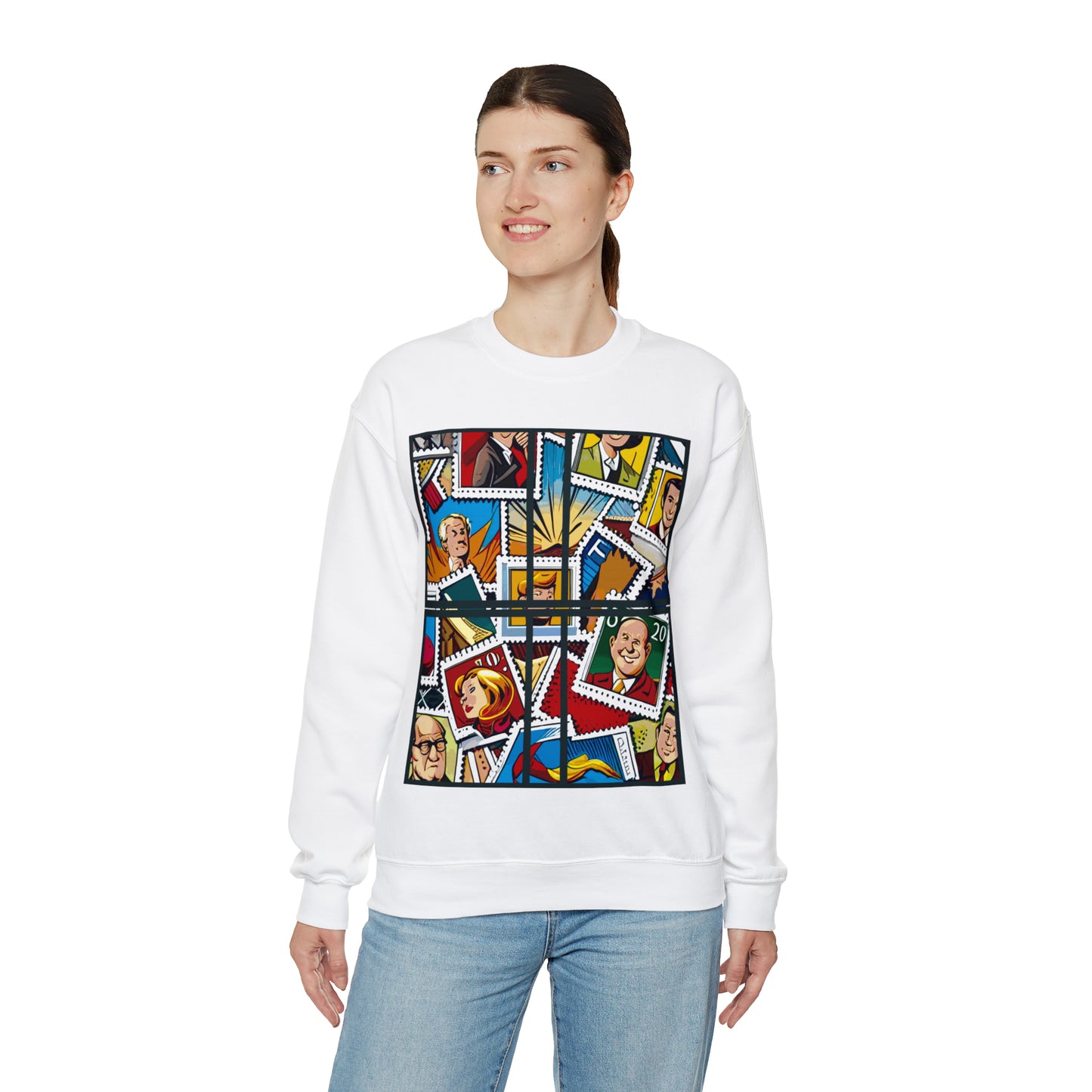 SEVEN Unisex Heavy Blend™ Crewneck Sweatshirt