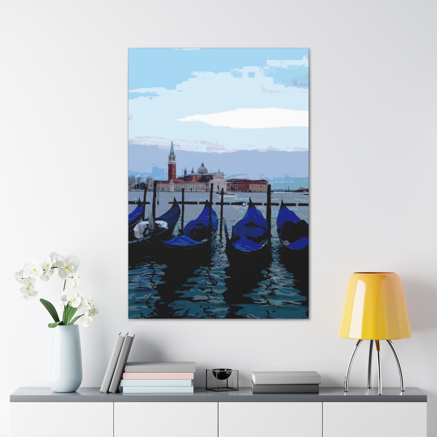 Boat Venice-8 Canvas Gallery Wraps