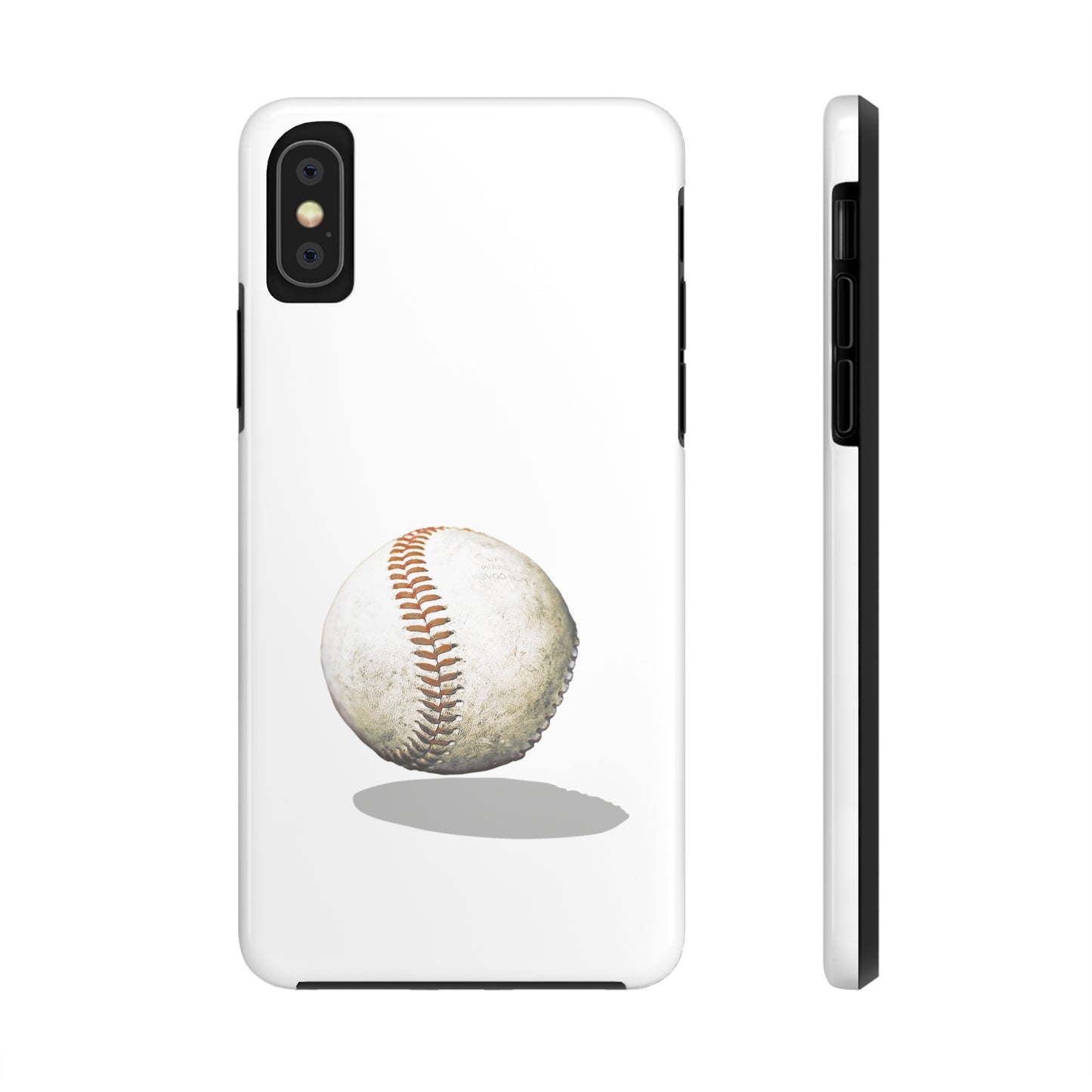 BaseBall-2 Tough iPhone Cases