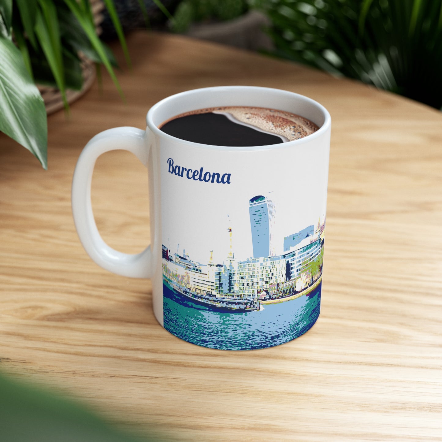 Barcelona-2 Ceramic Mug 11oz